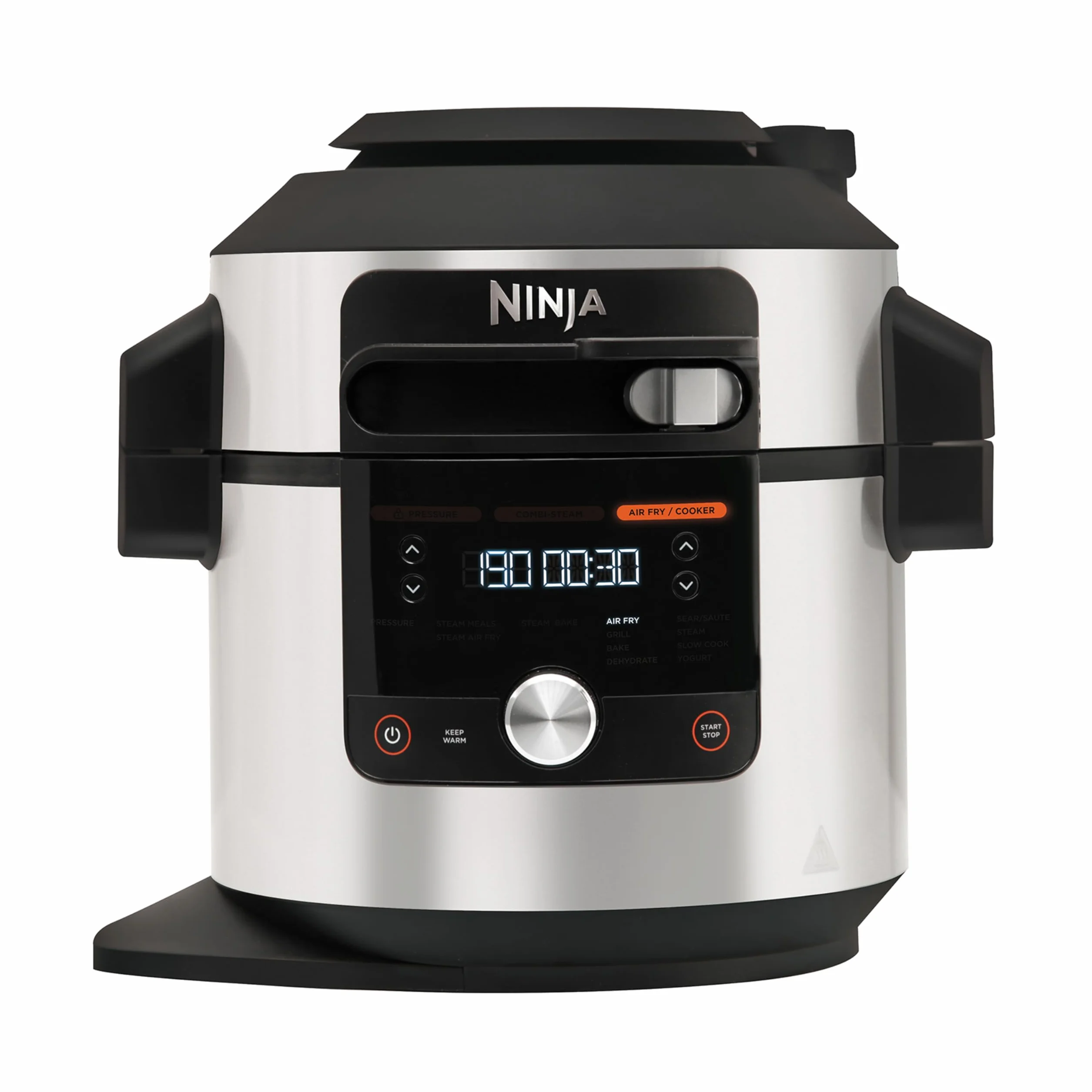 Ninja Foodi MAX Multicooker 7.5L Coperchio SmartLid 12 Funzioni Acciaio Inox OL650EU