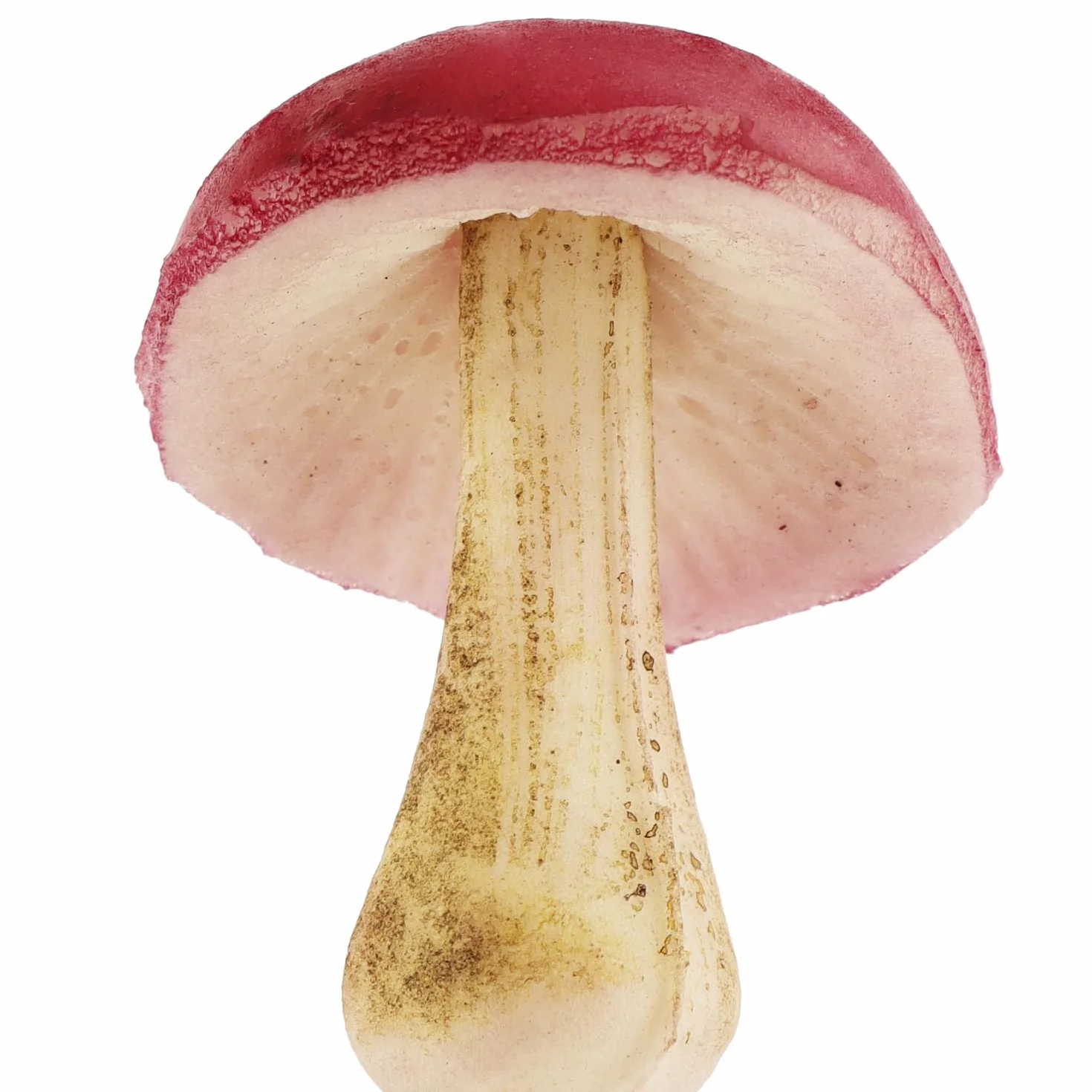 Com-four 4X agarico Volante Funghi Artificiali Decorazione Autunnale Grande Fungo Ghirlande