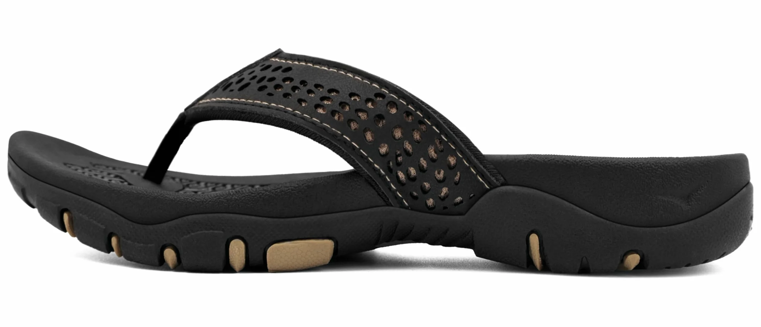 ChayChax Infradito Uomo Scarpe da Spiaggia e Piscina Antiscivolo Sandali Sportivi Pantofole Ciabatte da Mare Gomma Suola per Sostegno dell'Arco