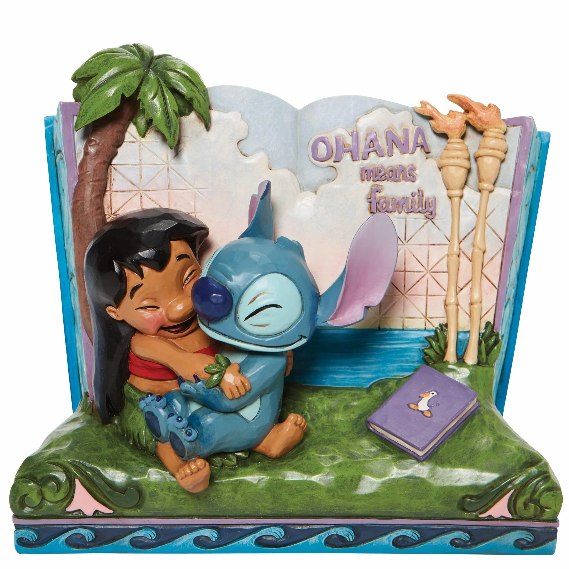 ENESCO Disney Traditions Statuetta a libro Lilo and Stitch