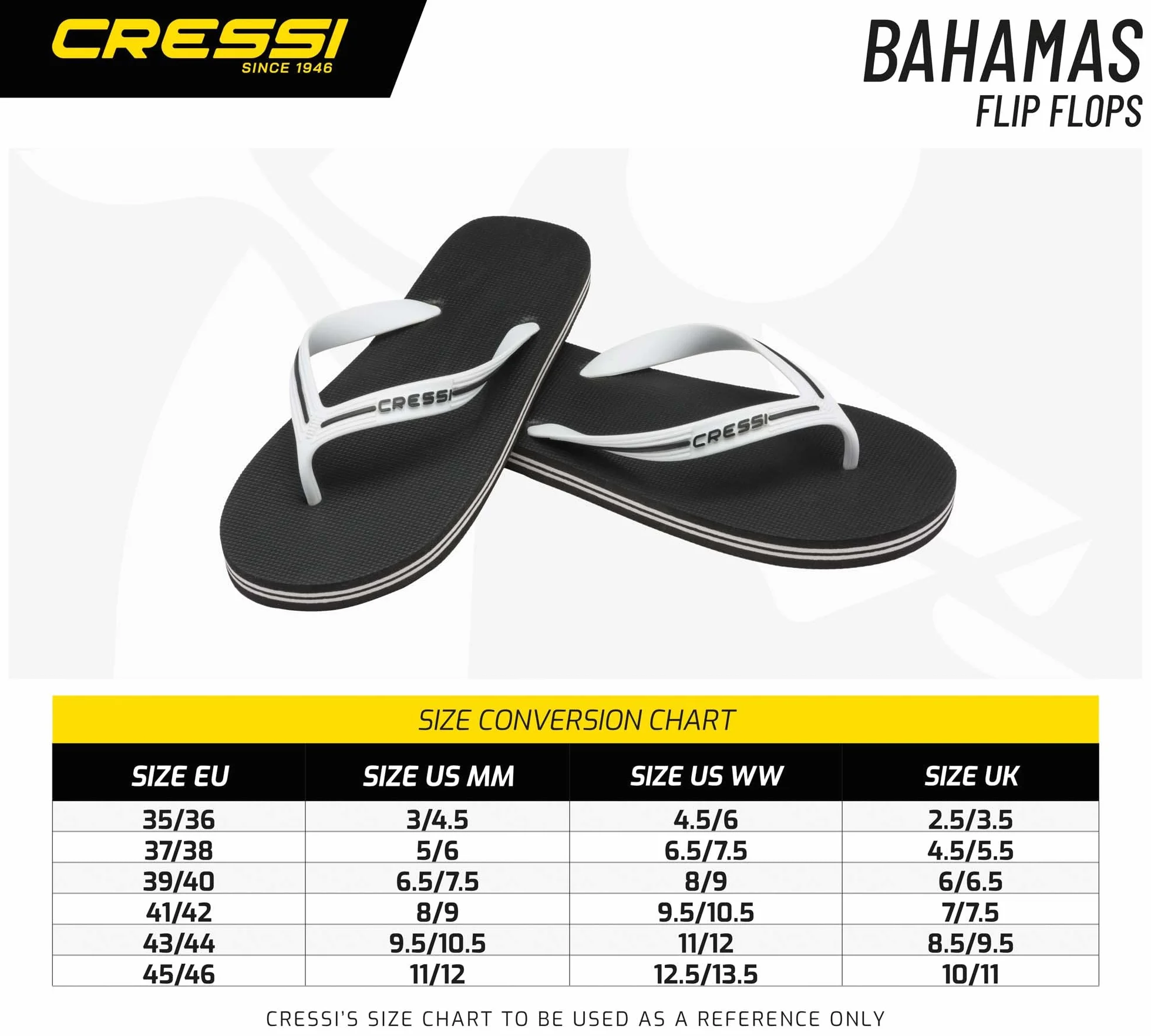 Cressi Bahamas Flip Flops Ciabatte Infradito Spiaggia Piscina