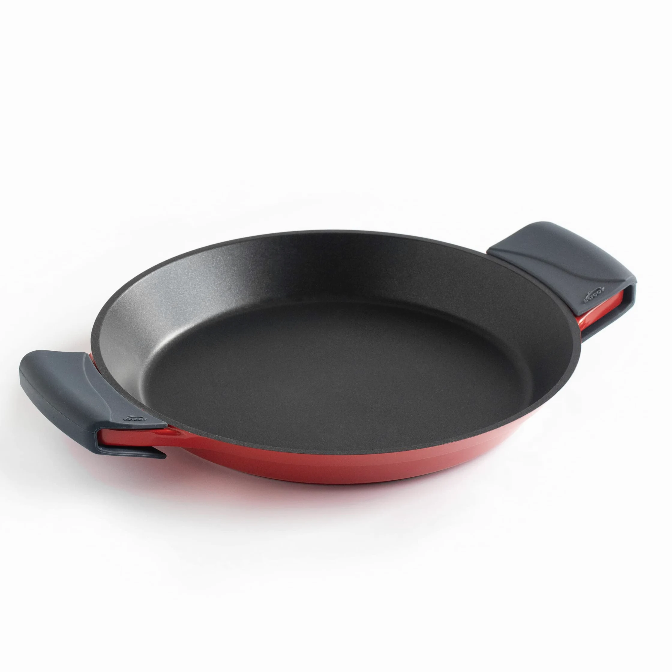 LACOR Paella Cocotte a Induzione, Paella Antiaderente Compatibile con Tutti i Tipi di Cucine, Distribuzione Ottimale Del Calore, Fusione di Alluminio, Diametro 32 cm, 5 Porzioni, 25932