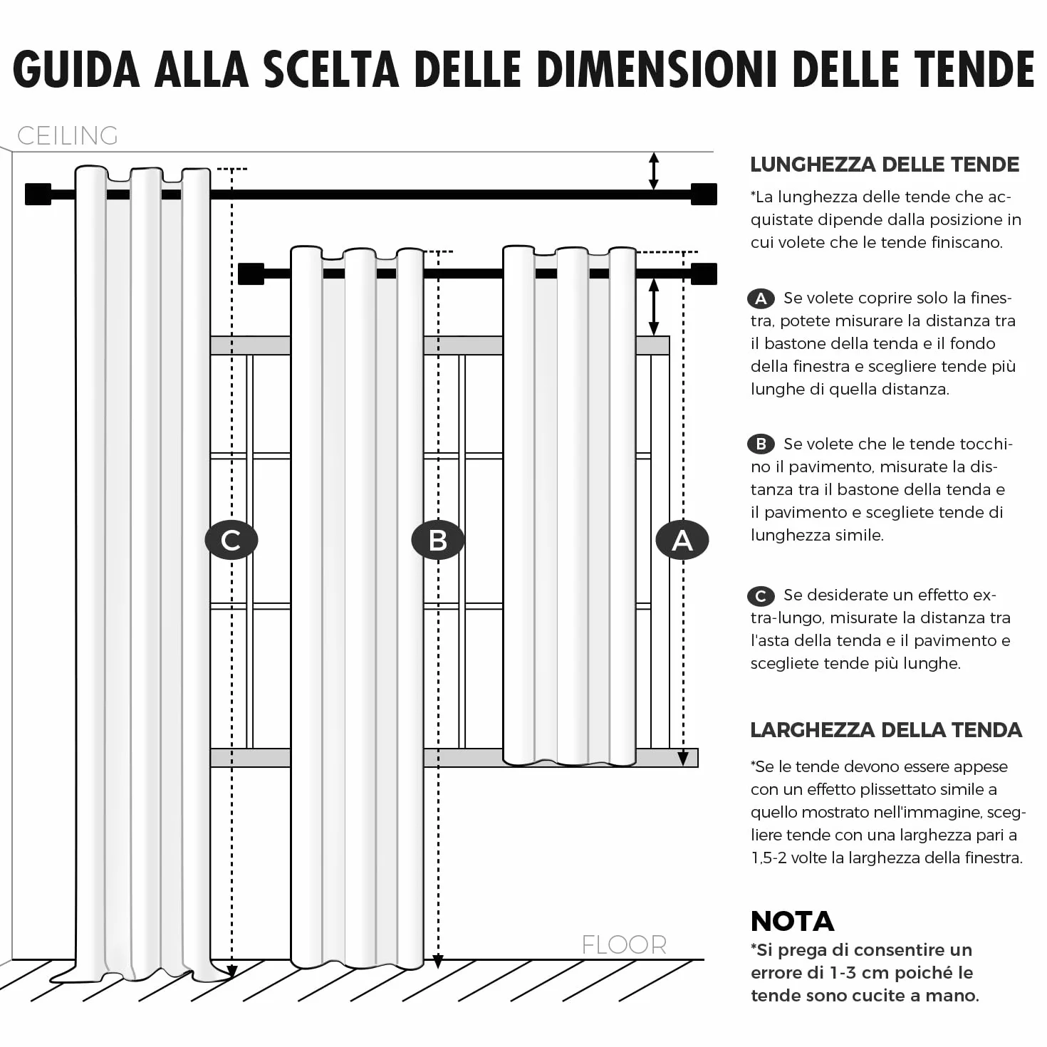 MIULEE Tende Oscuranti per Interni 2 Pezzi 140x260 CM, Beige Scuro, Tende Termiche Isolanti con Anelli