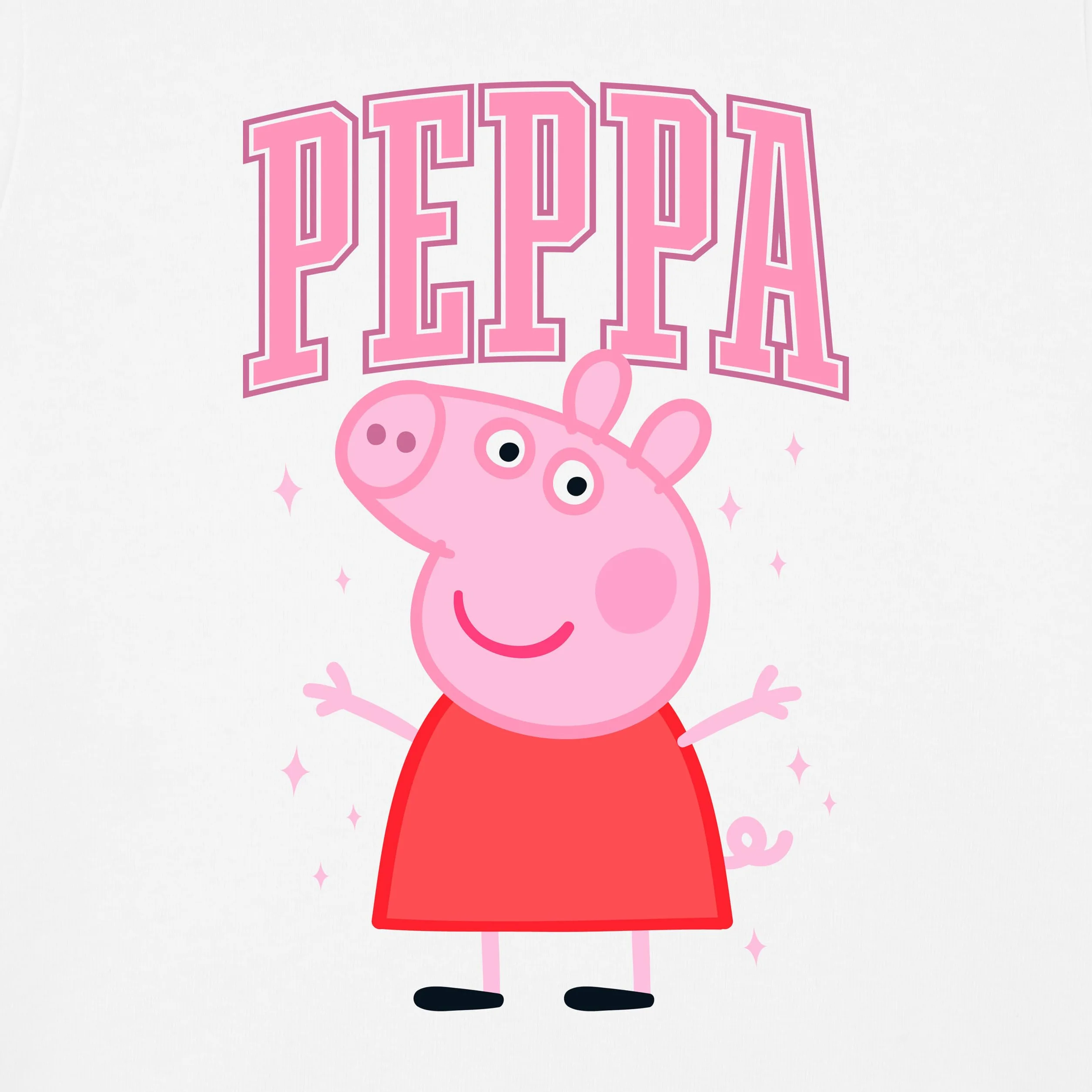 Peppa Pig Felpa | Abbigliamento Bambina Peppa | Cotone Felpa Bambina | Bianco 3-4 Anni