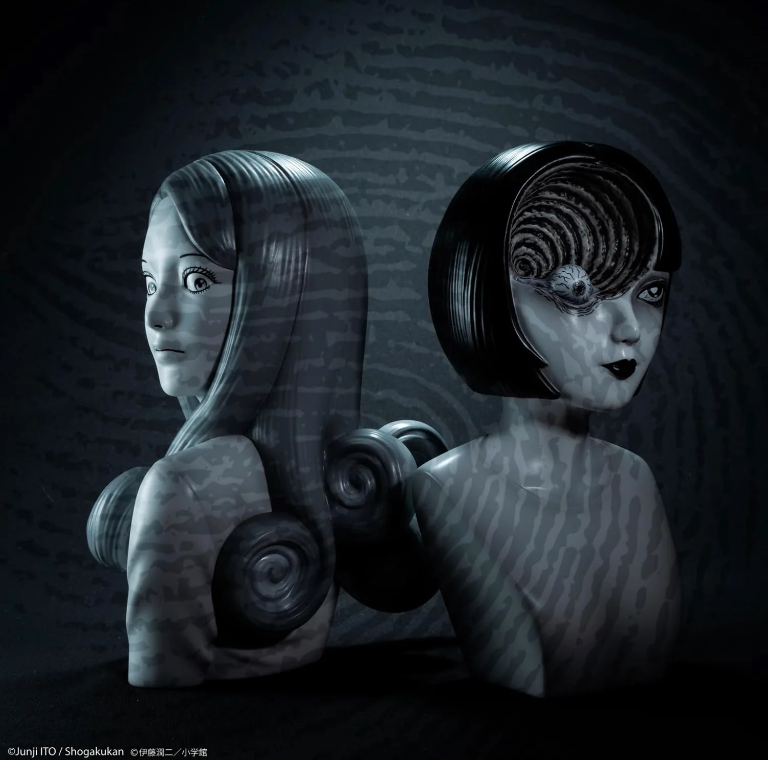 Unbox industries Junji Ito UZUMAKI - Busto in vinile Azami Kurotani