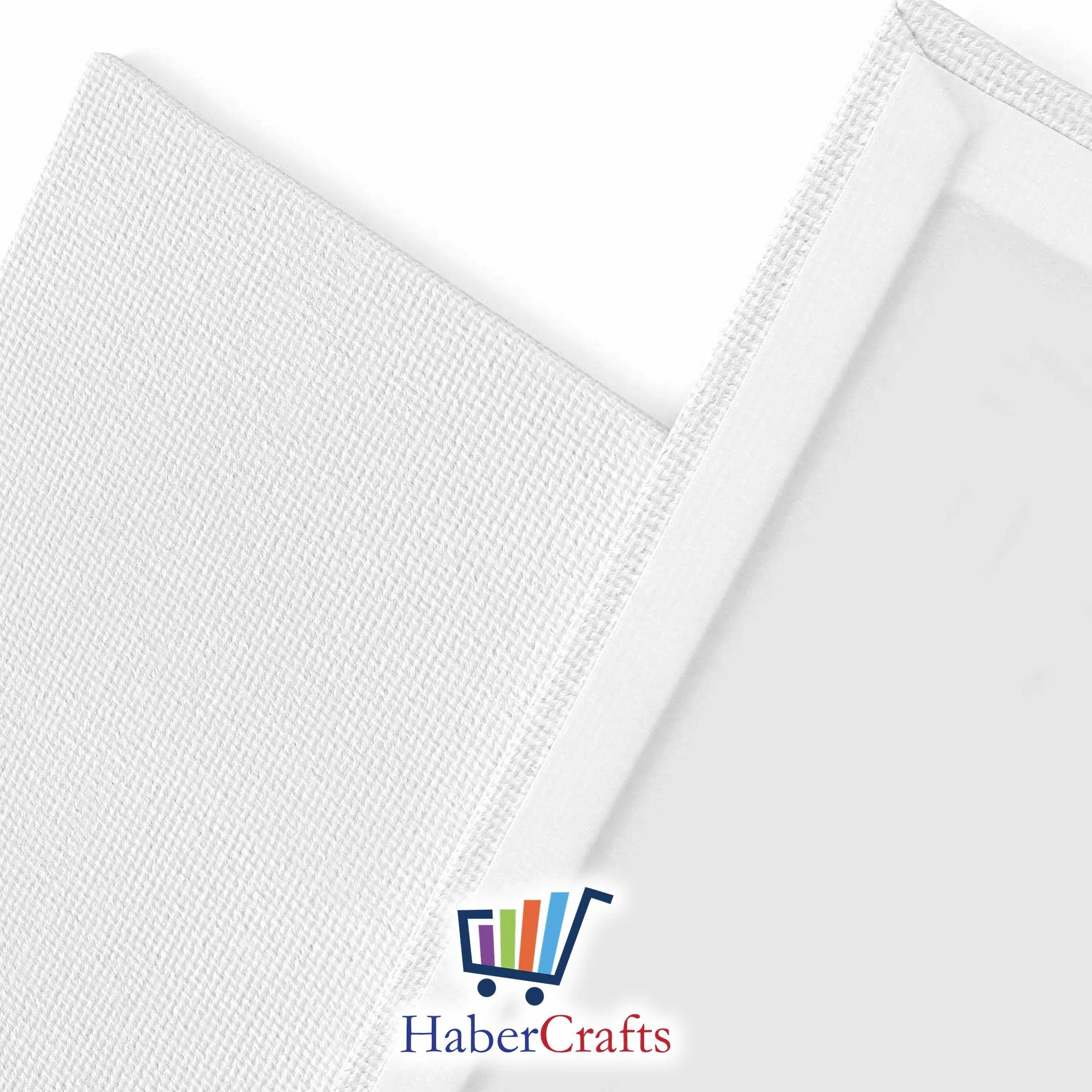 Pannello A3 allungato in cotone 100%, per pittura ad olio e acrilica, supporti misti senza acidi, formato A3 (297 x 420 mm) - 5 pannelli bianchi