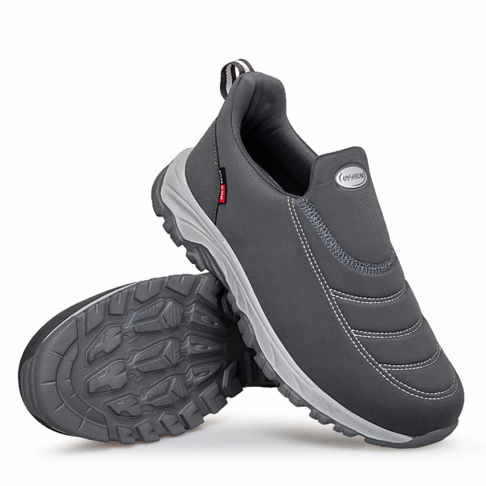 Scarpe da Trekking Slip-on da Uomo Scarpe da Lavoro Comodo Senza Lacci Sneaker Casual Unisex Uomo Donna