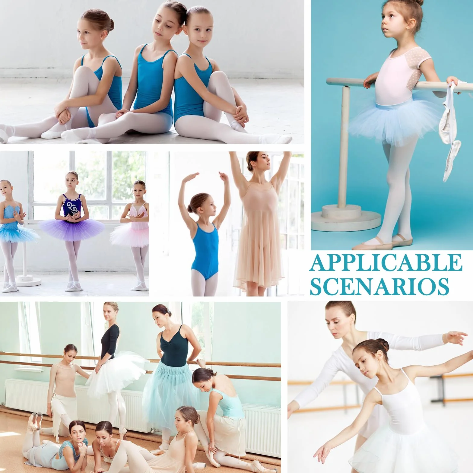 Scarpette Danza Classica in Pelle Bambina Scarpe da Ballo Donna Ragazze Pilates Yoga Ginnastica Ballerina