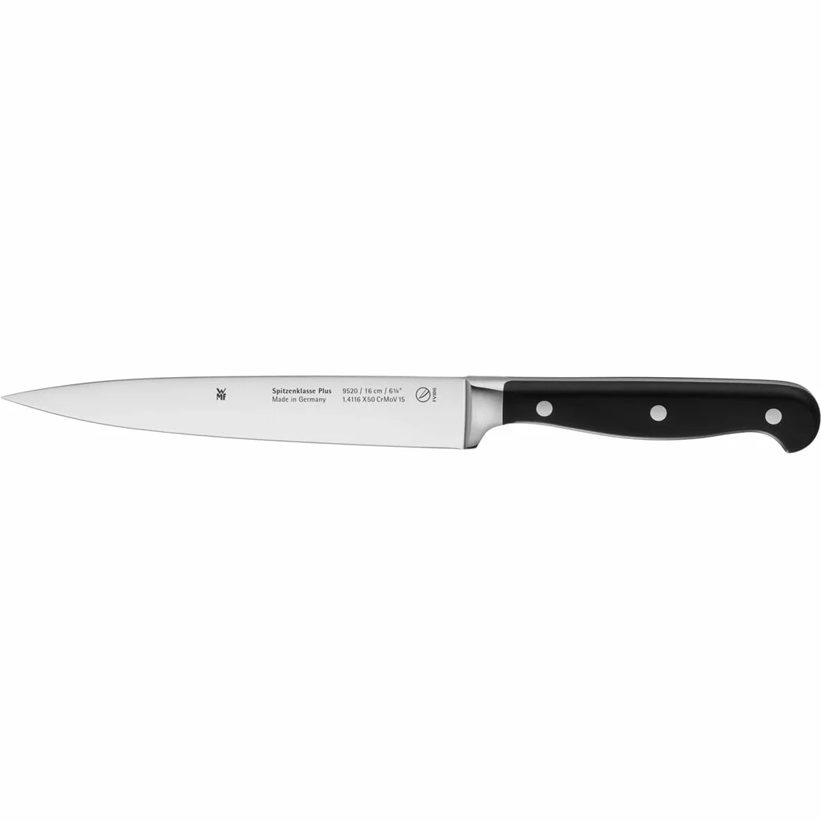 WMF Coltello Set Classe Plus Performance Cut, Acciaio Inox, Nero, 5 Pezzi