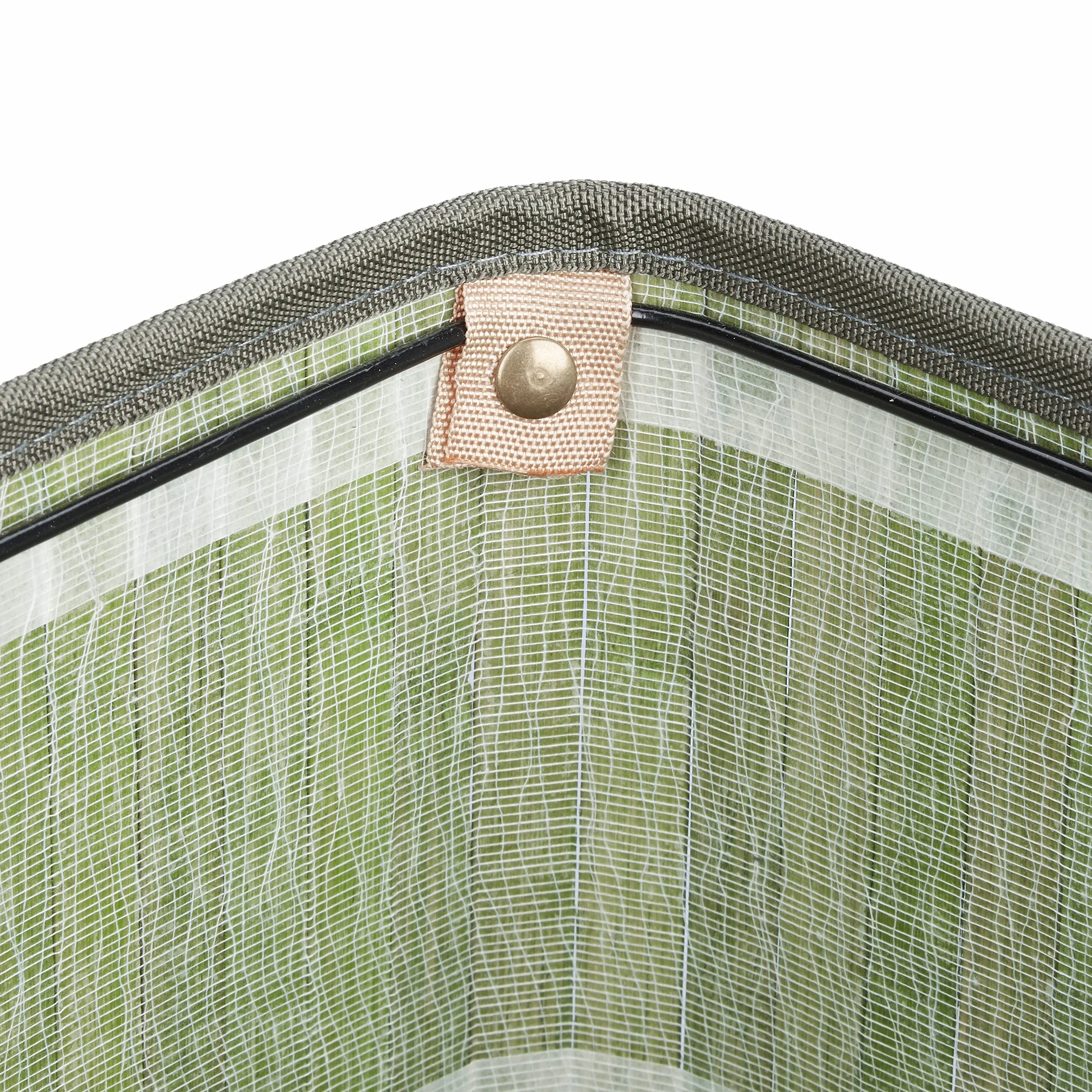 Relaxdays Cesto Portabiancheria con Coperchio, Bambù 83 L Cestino Rettangolare Pieghevole 65,5x43,5x33,5 cm, Verde