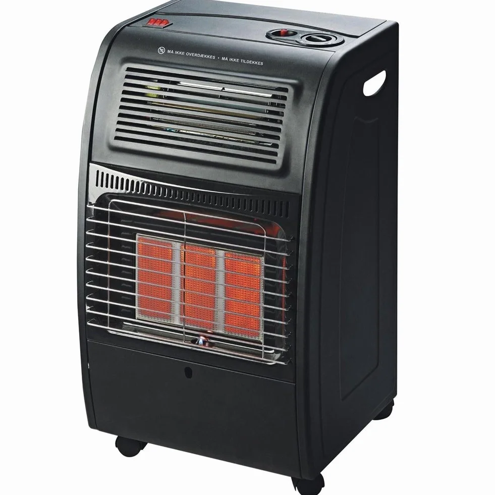 Stufa Catalitica a Gas GPL con Infrarossi 4200W e Ventilata Turbo 1500W DCG GH09