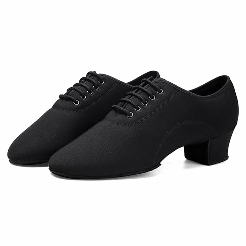 Scarpe da Ballo Latino-Americani da Uomo 2" Tacco Tango Waltz Practice Split Sole