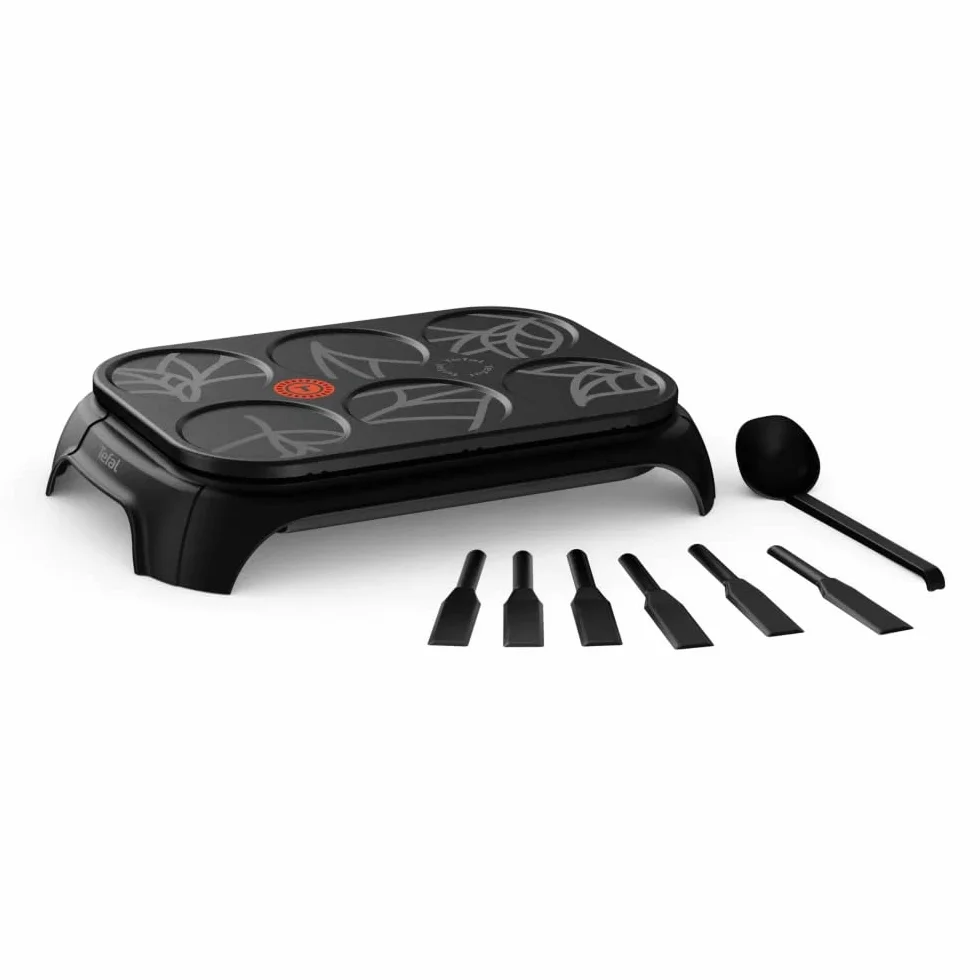 Tefal Crêpière électrique Eco Crep'Party PY55E810 1000 W Noir