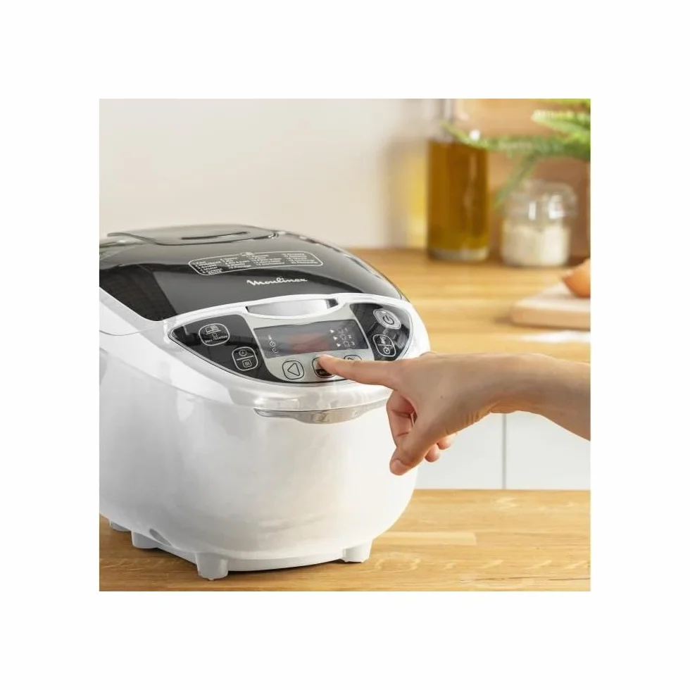 Moulinex MK708E10 - Multicooker 15 in 1, colore: Bianco