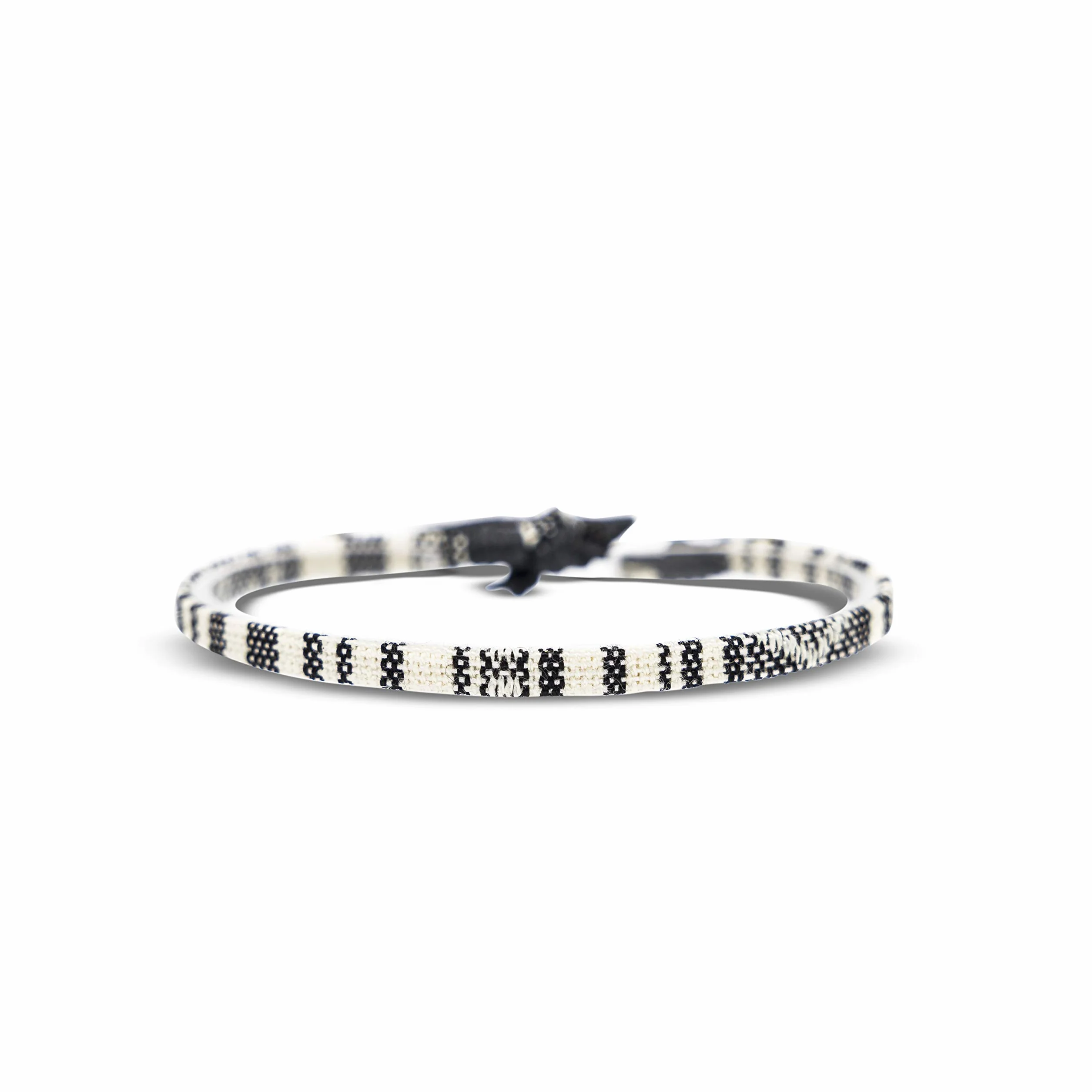 Nami Braccialetto Surfer Boho Set di 2 - Donna e Uomo - Accessori Fatti a Mano Impermeabile Regolabile Bianco Azteco
