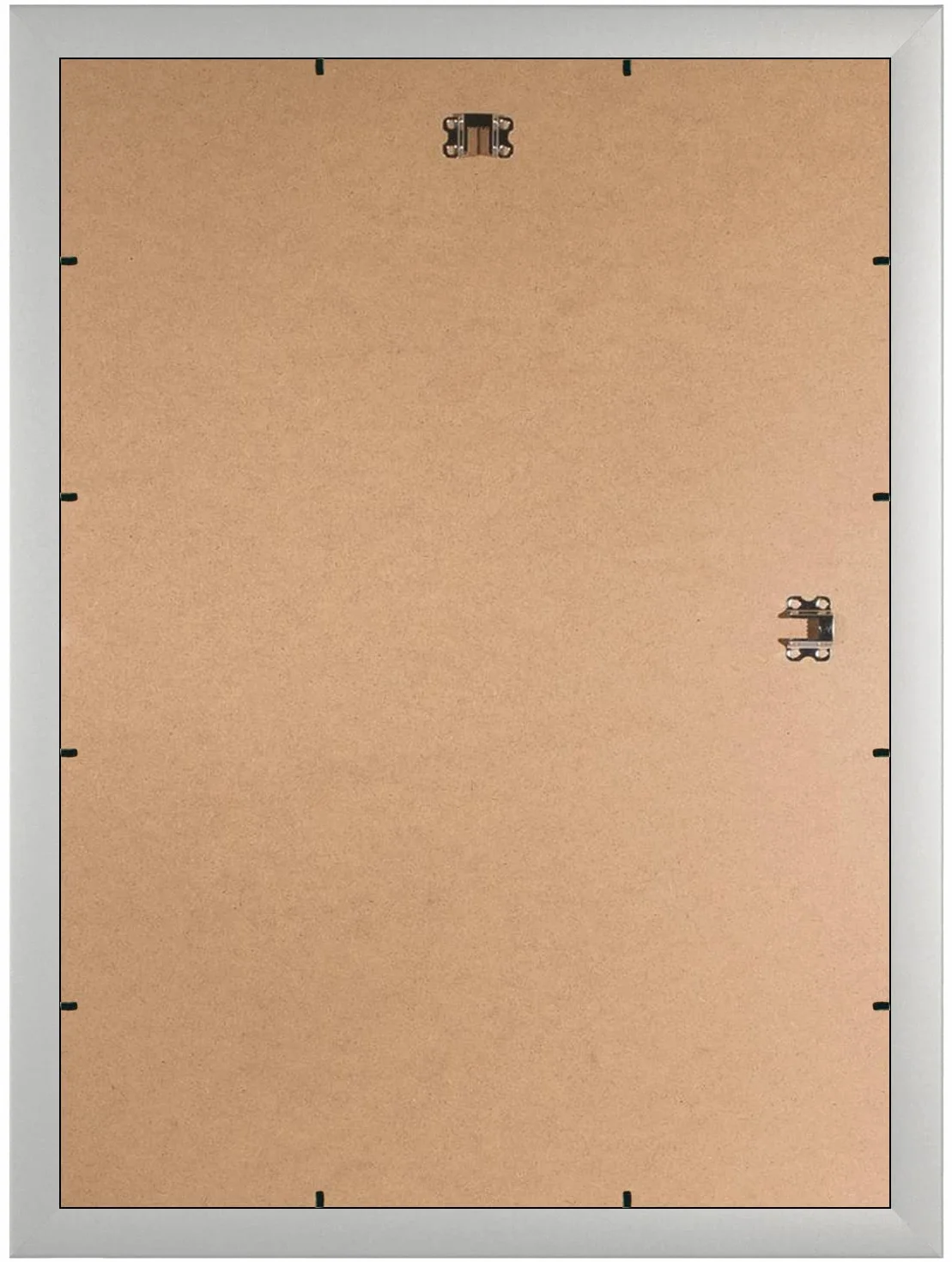 FRAMO Cornice per immagini 35mm 68 x 110 cm Argento Opaco MDF vetro antiriflesso