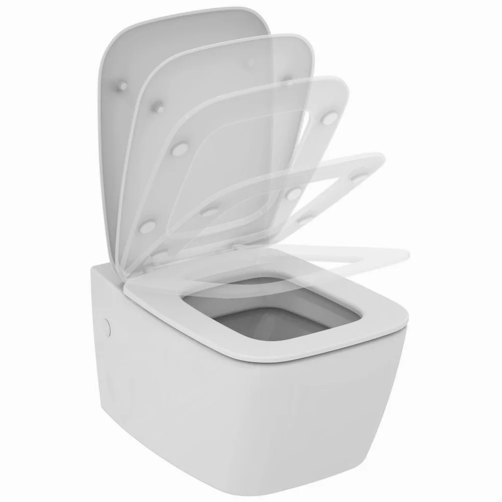 Sedile WC Ideal Standard T663801 Original Ventuno con chiusura ammortizzata