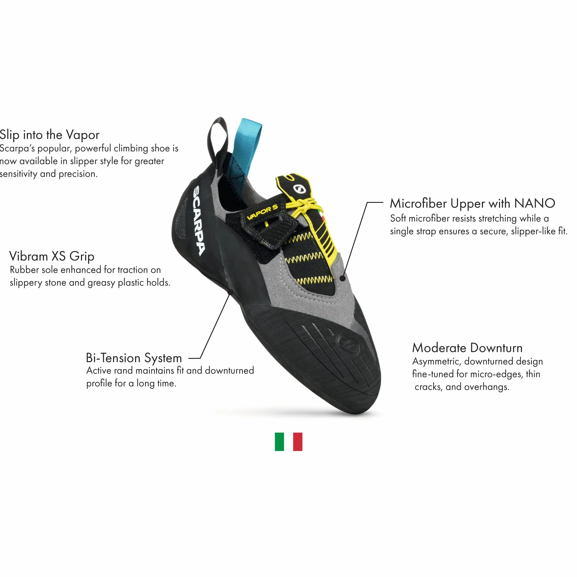 SCARPA Vapor S Scarpette da Arrampicata