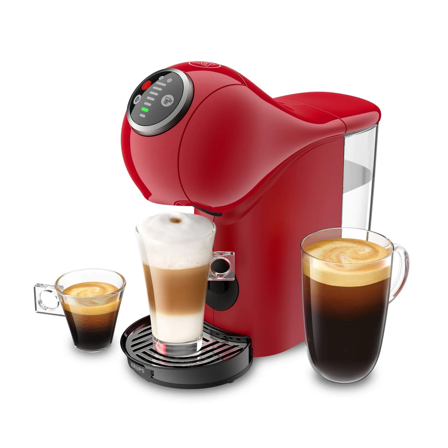 Krups Genio S Plus - Macchina da caffè per caffè espresso Boost, funzione XL KP340510, 0.8 lt