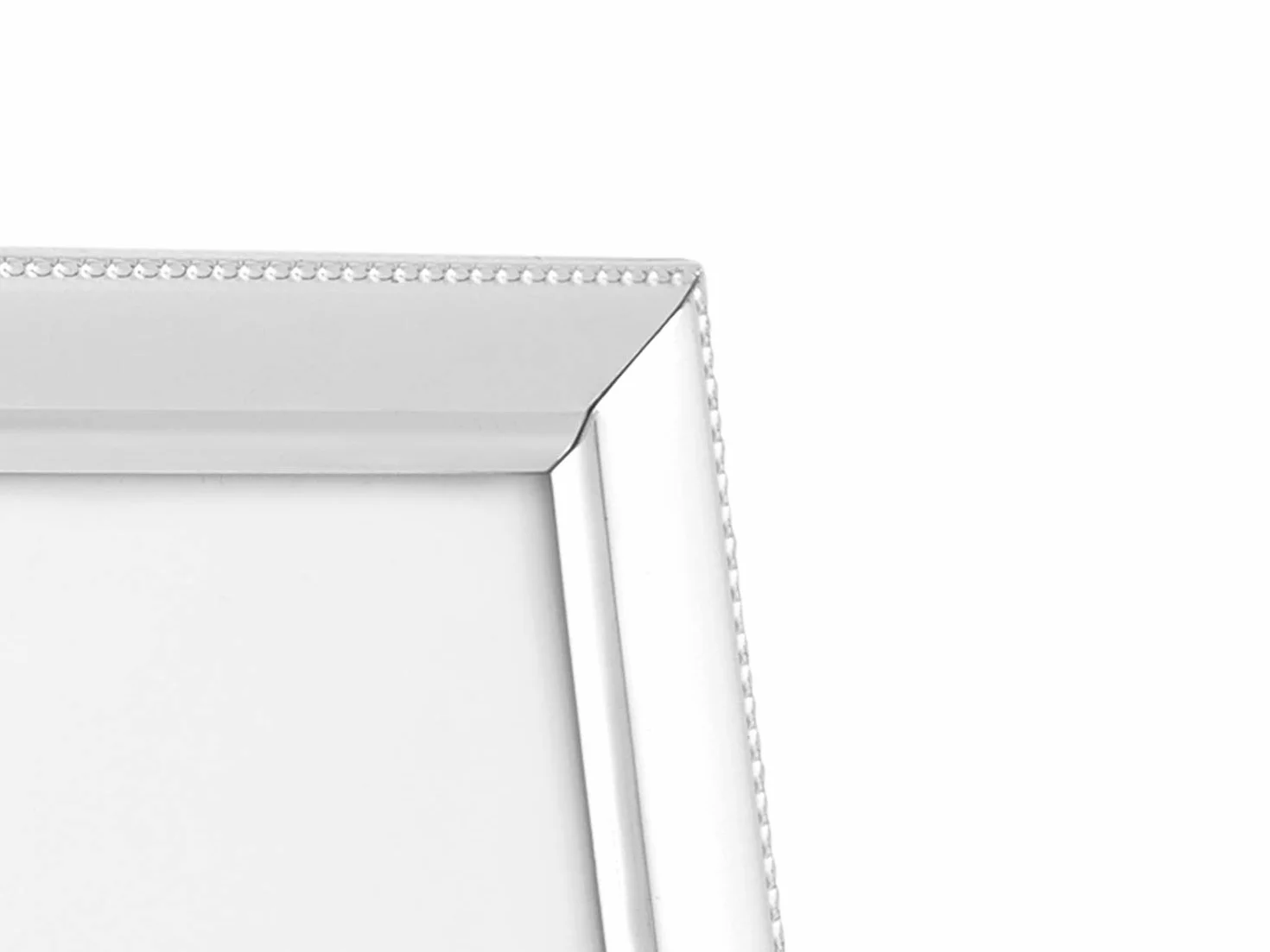 Zilverstad Cornice per foto, perla, bordo stretto, 15x20cm, placcata in argento