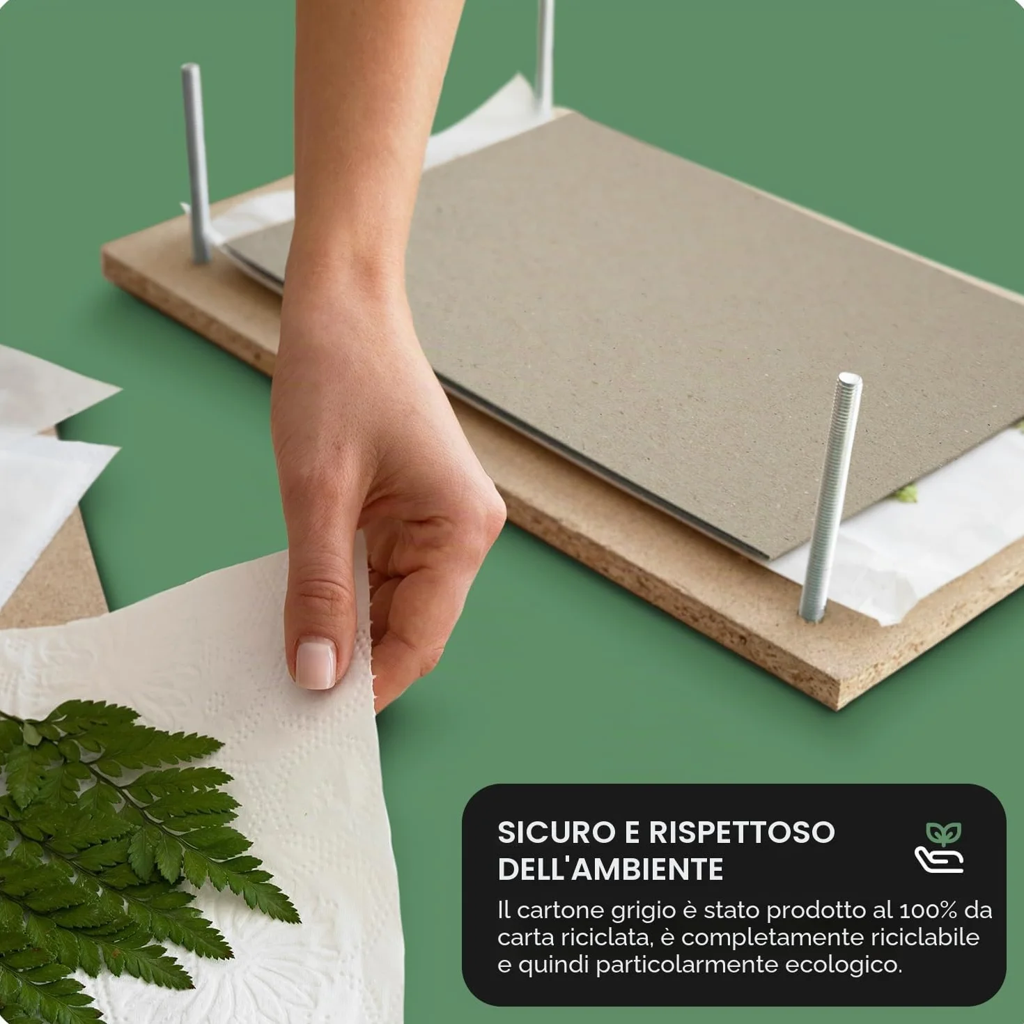 Netuno 20x Cartone Grigio A4 21x29,7 cm 615g 1 mm Cartoncino Rigido Ecologico per Rilegatura Modellismo