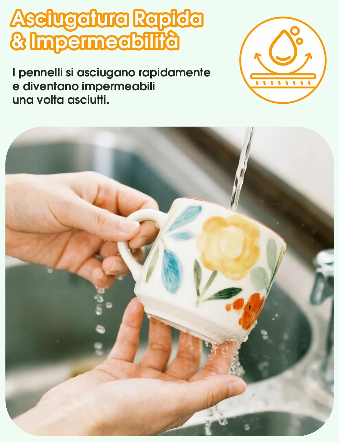 Pennarelli Acrilici Doppia Punta 48 Colori Punta Fine e Pennello Impermeabili per Sassi Ceramica Legno Tessuto Atossici Inodori Asciugatura Rapida