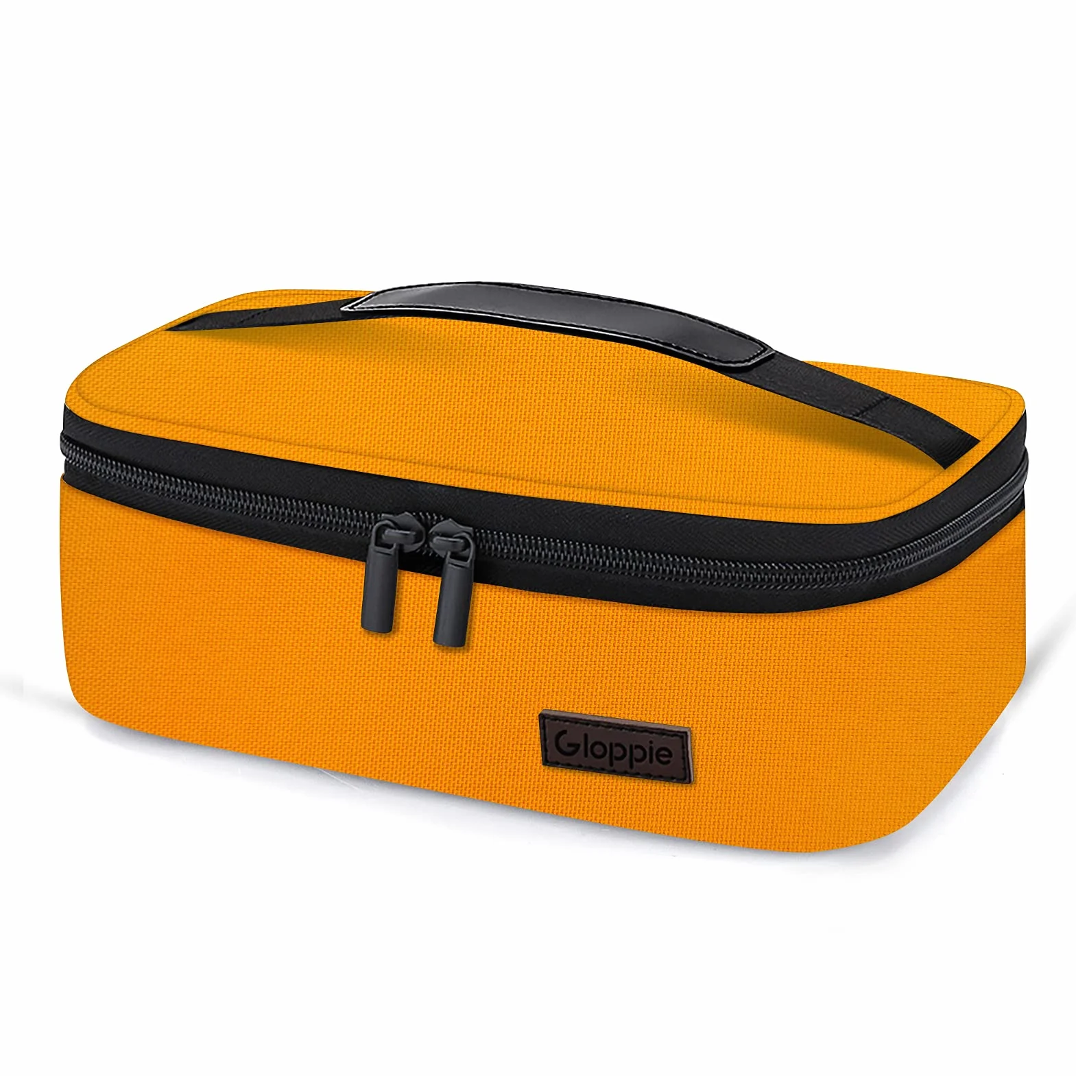 Gloppie - Mini Lunch Box Piccola Borsa per il pranzo per gli uomini Donne - Isolato LunchBox Termico Pranzo Scatole Pranzo Secchio Bento Box contenitori per alimenti Riutilizzabili Panini Box,Arancia