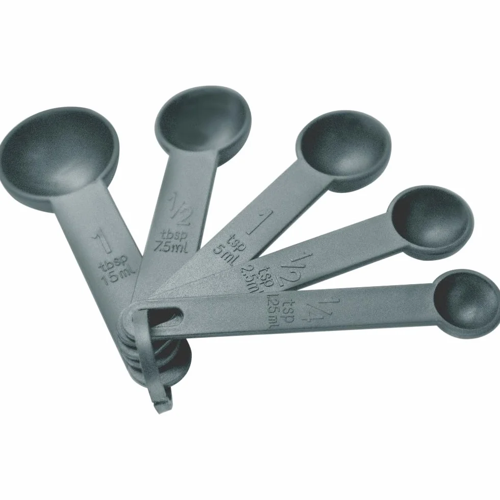 Nerthus FIH 1381 set cucchiai misuratori 5 pezzi cucina pasticceria precisione ricette