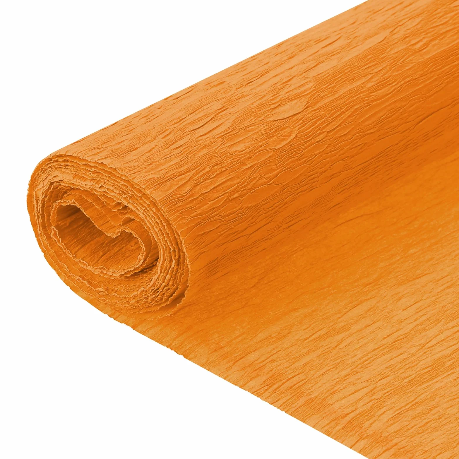 Carta Crespa Arancione Giallo 7.9 Piedi 20 Pollici Rotolo Decorazioni Feste