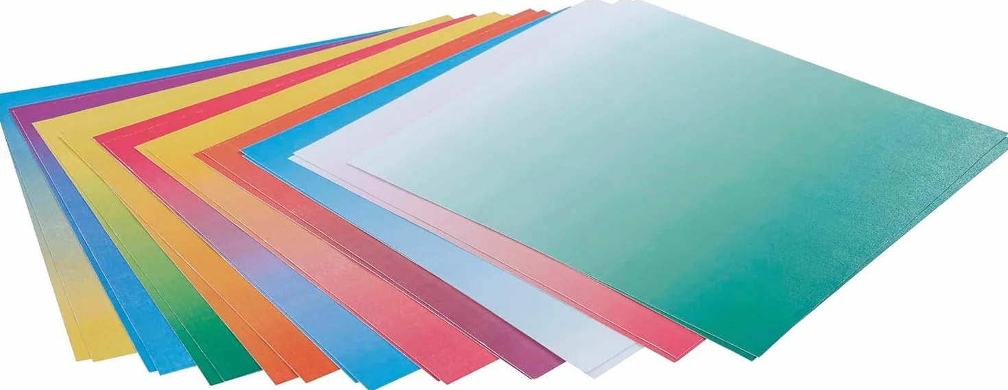 Clairefontaine 95011C Carta Origami 20x20cm 70g/m² Confezione 100 fogli 10 colori