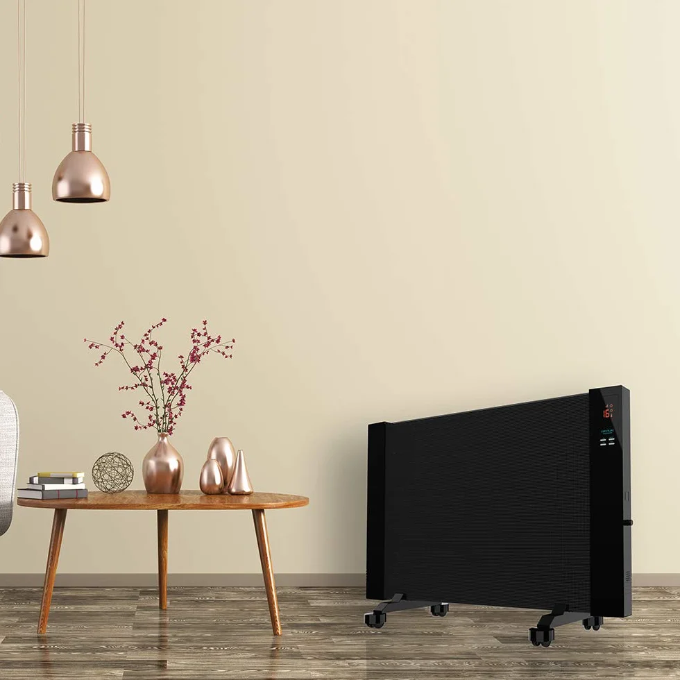 Cecotec Radiatore Elettrico Ready Warm 3100 Smart Now. 2000 W, Ruote omnidirezionali, 2 Modalità, termostato regolabile, sistema di protezione contro il surriscaldamento, 15m2