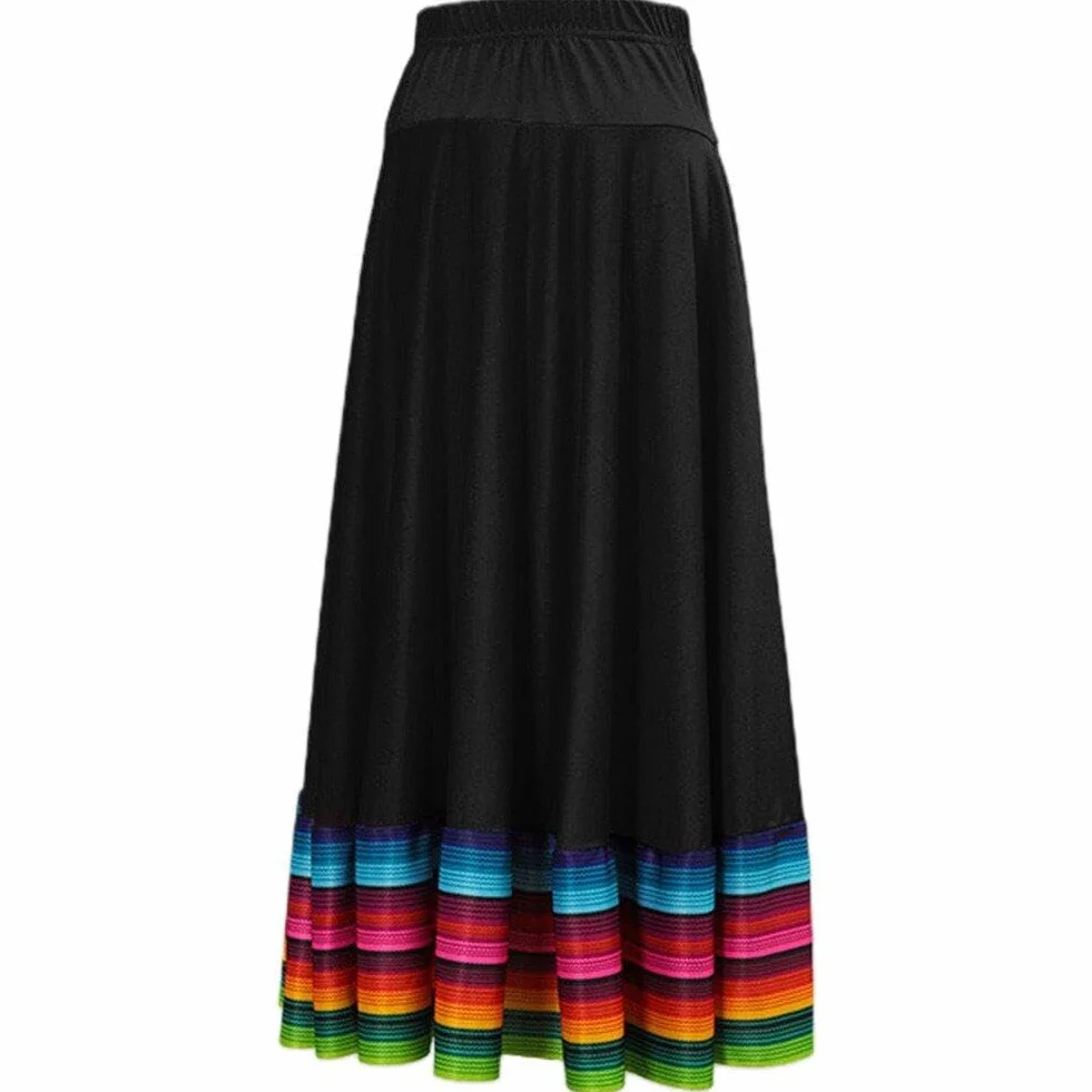 Gonna Flamenco Danza Folcloristica Spagnola Gonna Lunga Colorata Costume Spettacolo
