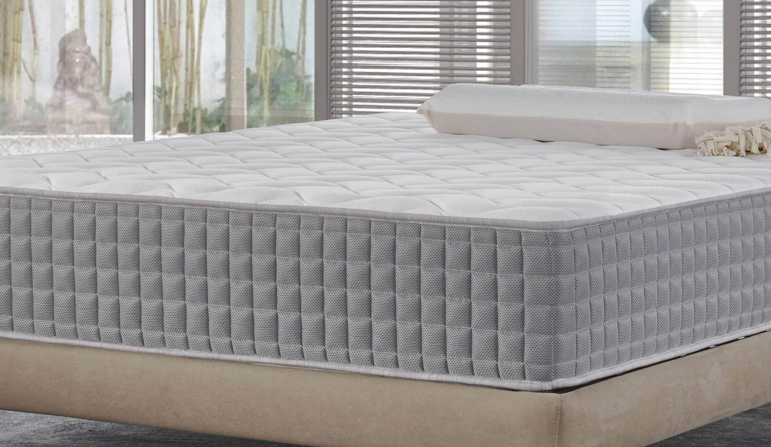 Mentor - Materasso Water Foam Med H4 MATRIMONIALE 160x190 ORTOPEDIC MED H30 MAXI GEL DISP. MEDICO DETRAIBILE detraibile - 11 zone