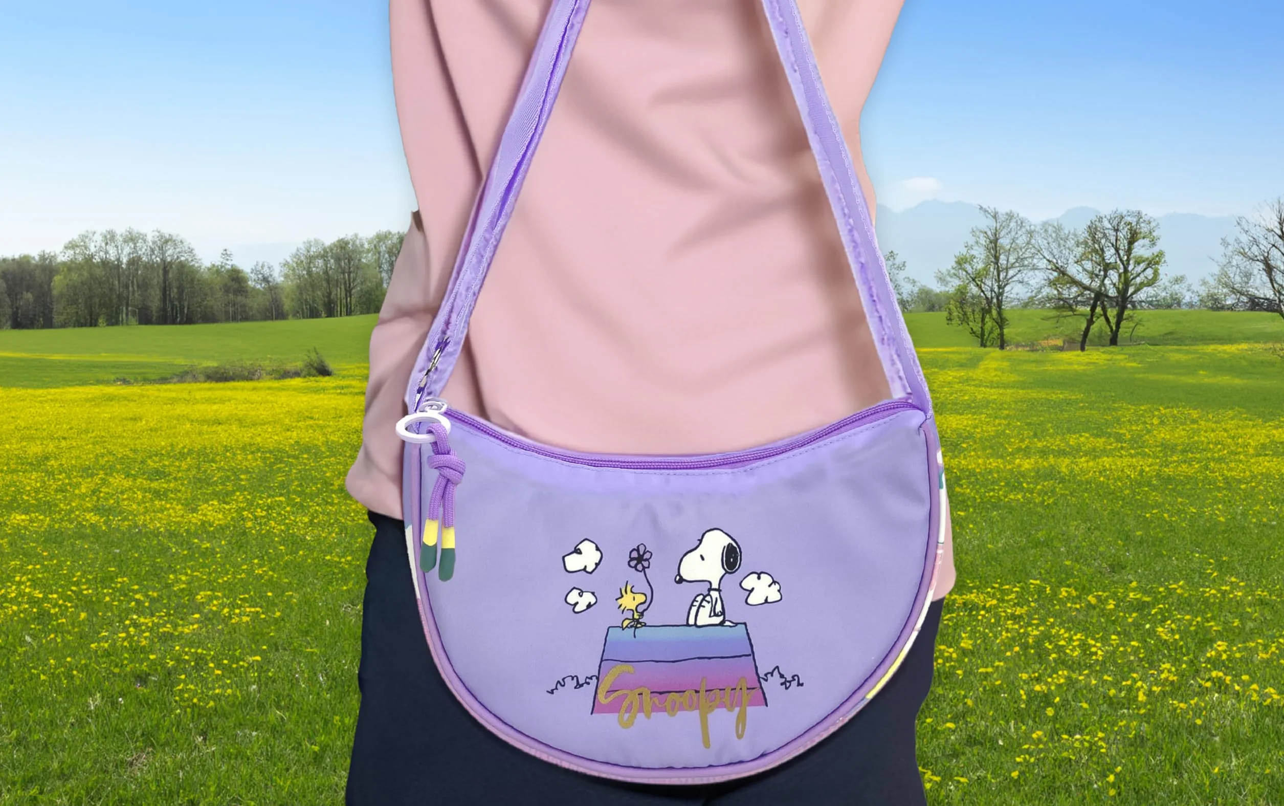 CYPBRANDS BM23-04SY, Borsa Bambini e Ragazzi, Viola, Estandar
