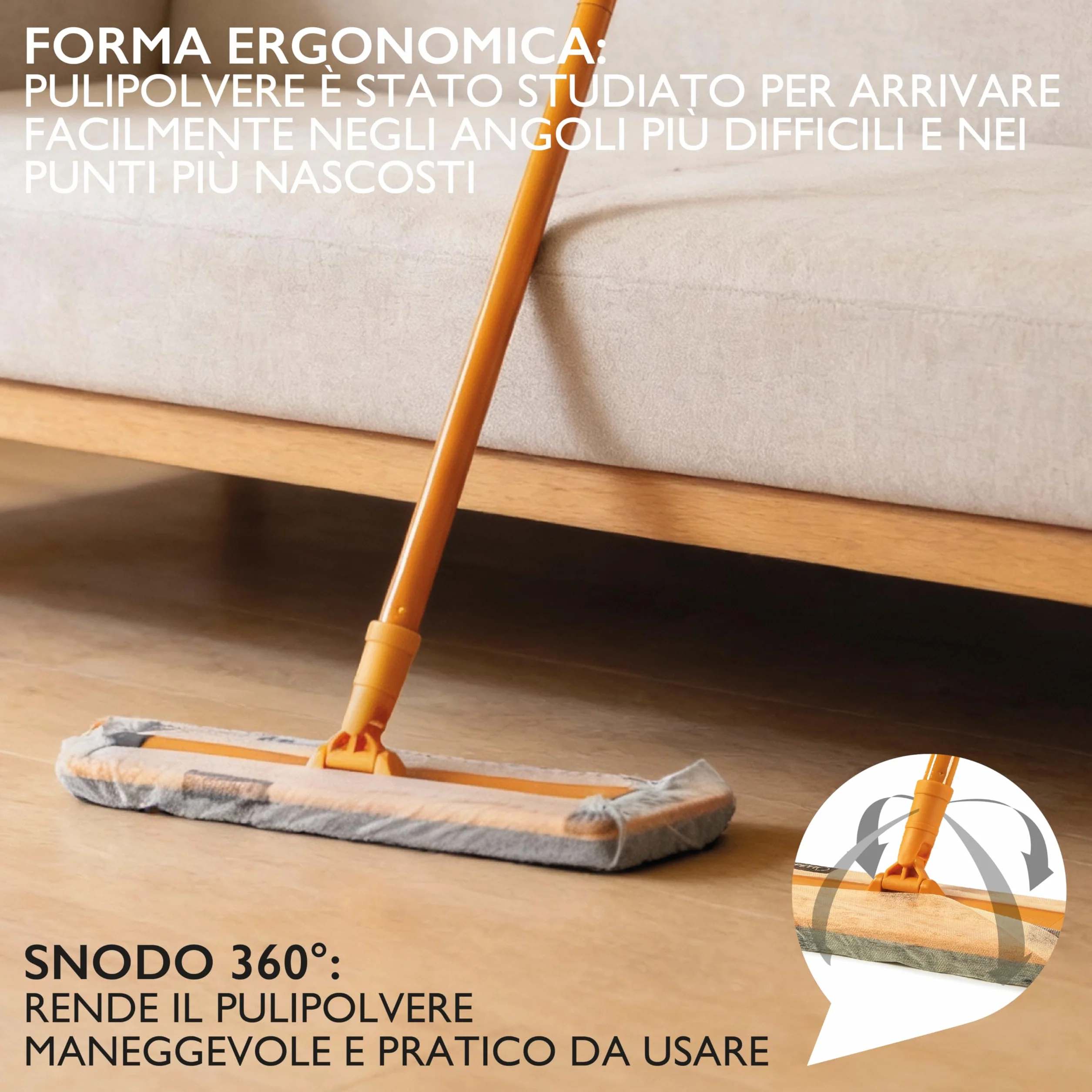 Perfetto Scopa Pulipolvere 20 Retine