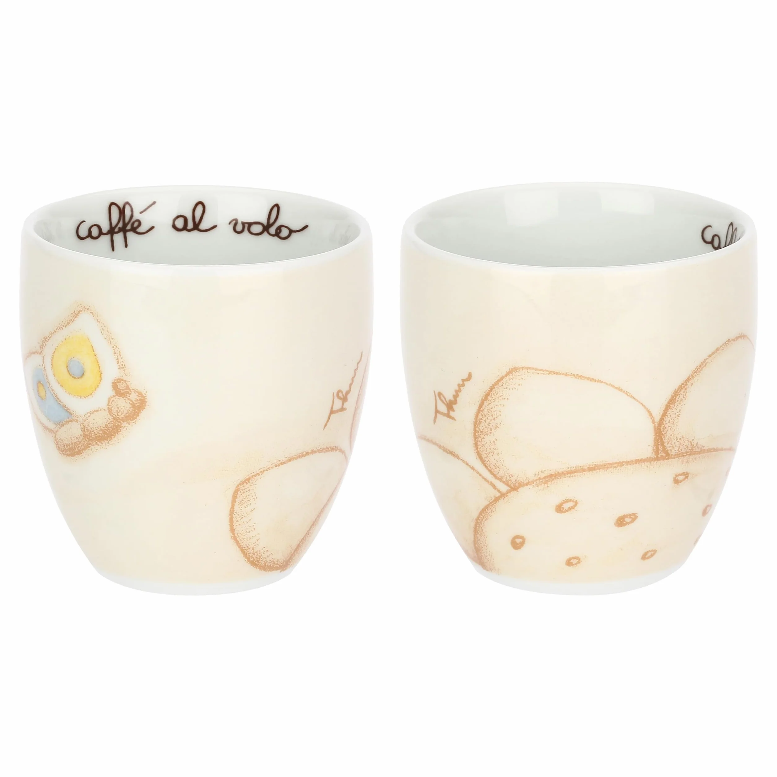 THUN Elegance Caffeini Porcellana Set 6 6,3cm