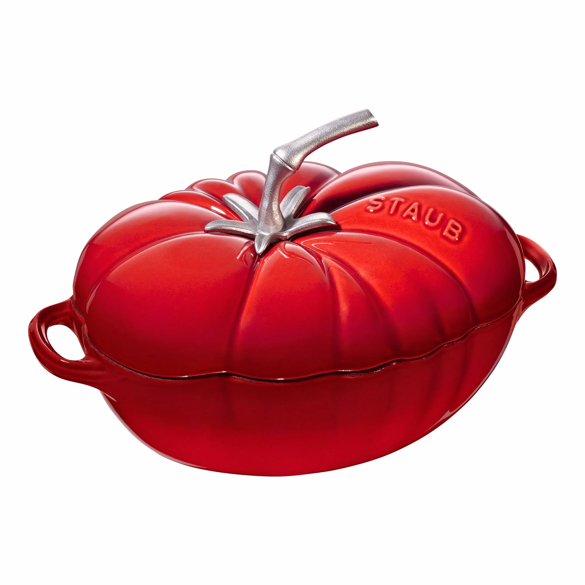 STAUB Cocotte Pomodoro 25 cm Rosso Ciliegia Teglia in ghisa 35 x 24 x 16,5 cm