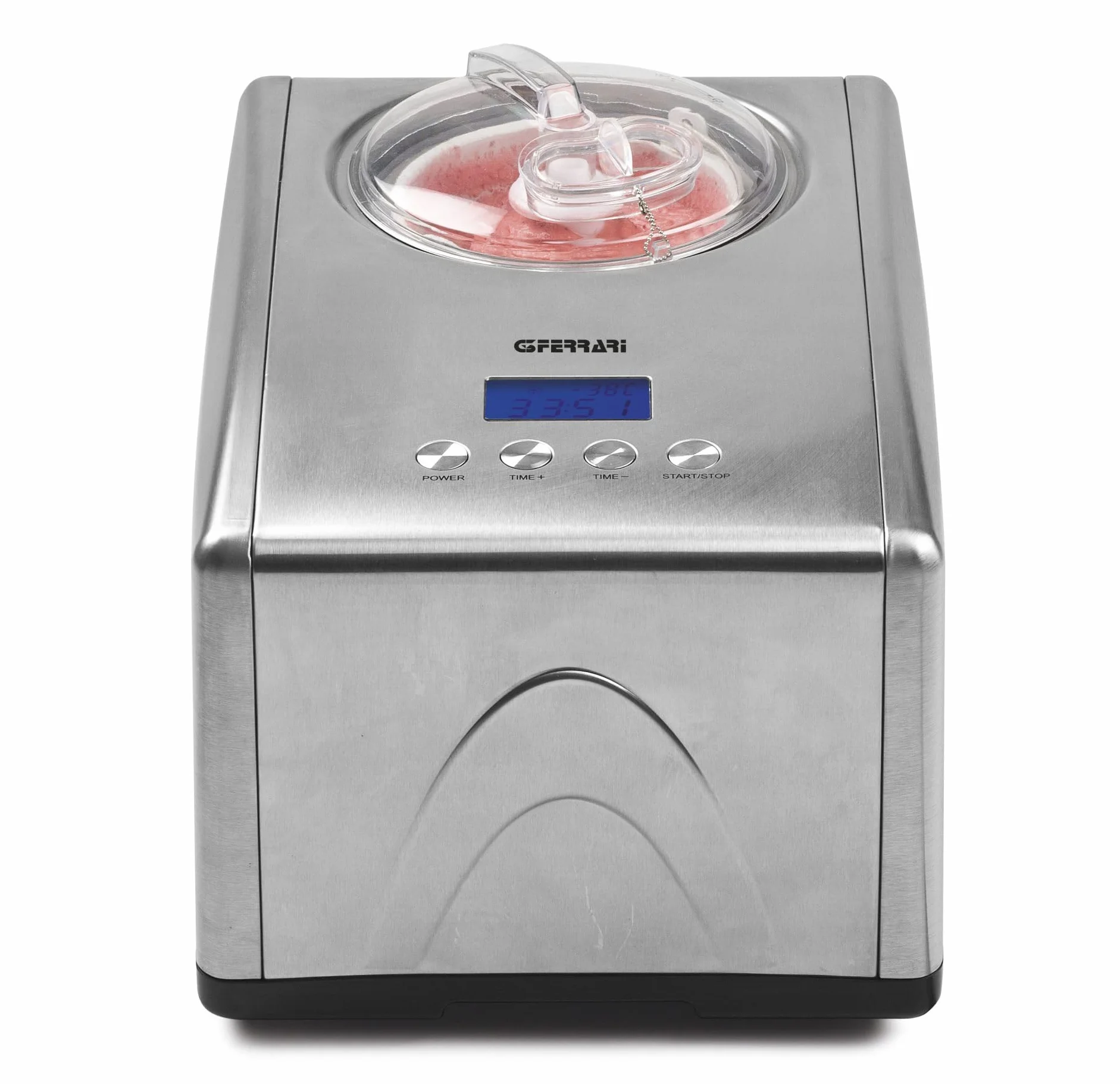 G3 Ferrari G20035 Cremosa Gelatiera, 150 W, 1.5 Litri, Acciaio Inox