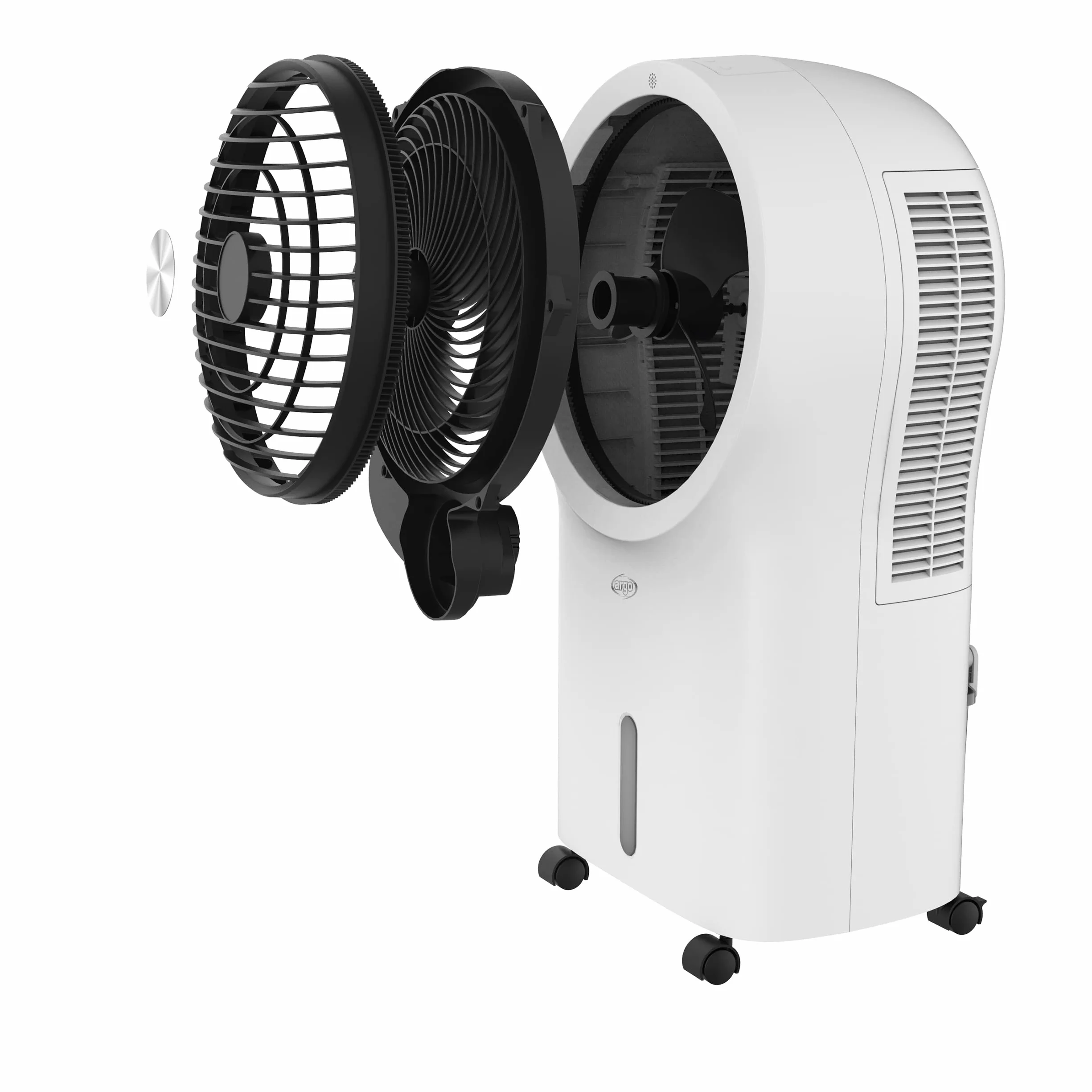 ARGO POLIFEMO ZEUS, Raffrescatore evapoativo a 3 Velocità. Sistema brevettato VORTEX