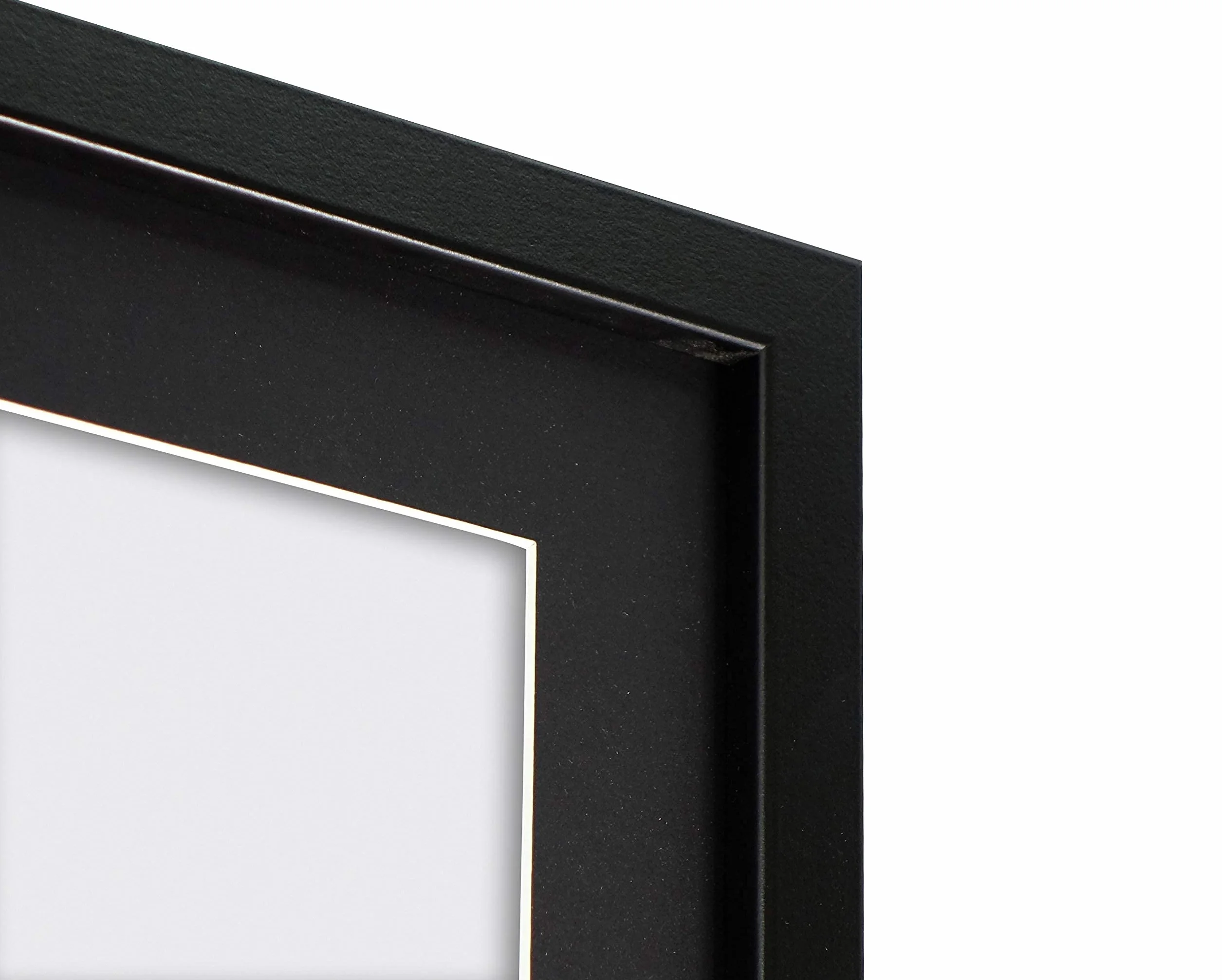 Vivarti fai da solo montato camicia sportiva Display Telaio 60 x 80cm - Telaio nero, Montaggio nero, Bianco Scheda di Supporto