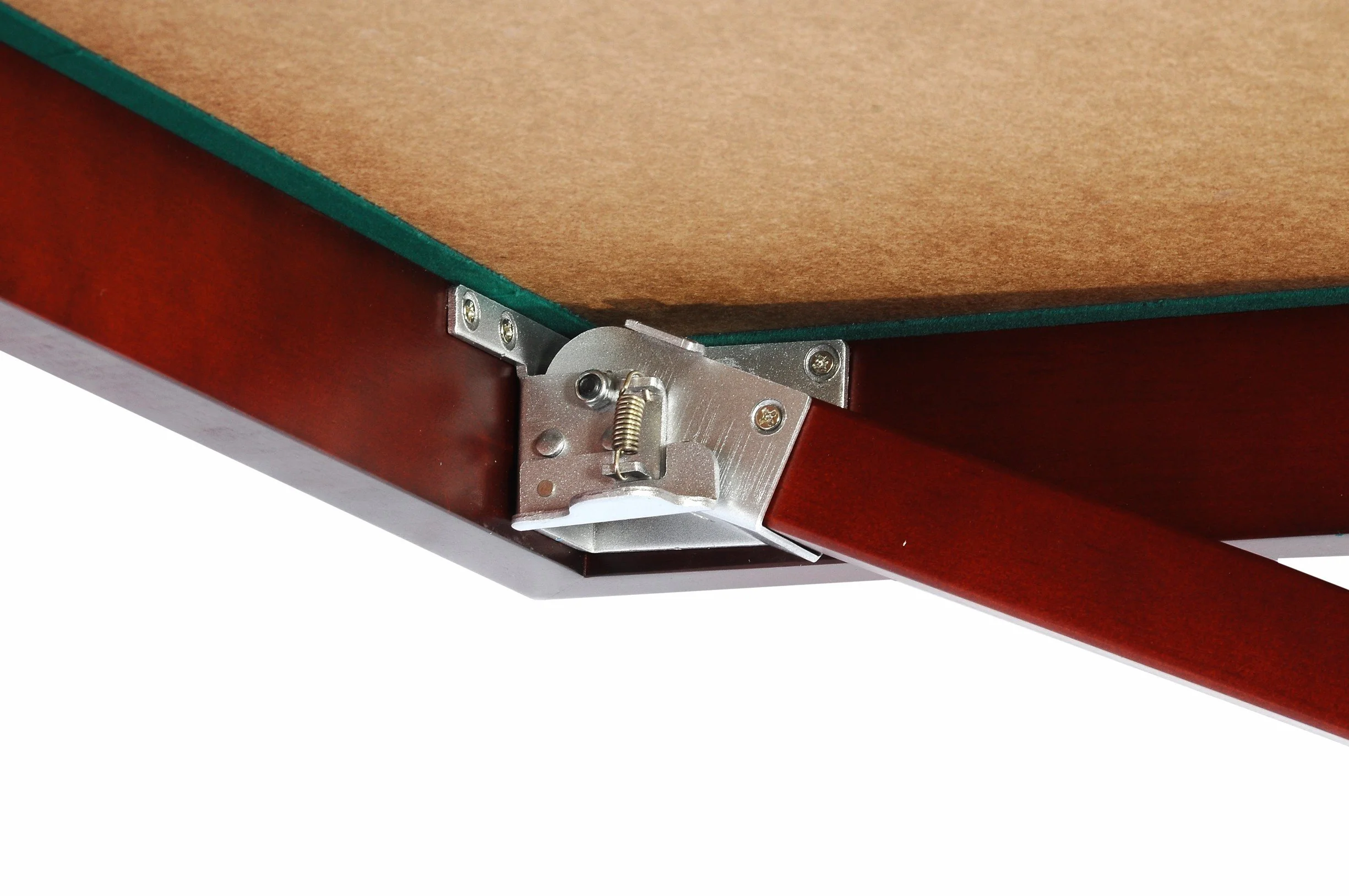 Engelhart - 390503 - Tavolo da Gioco in Legno Pieghevole per Bridge/Poker - Piano da Gioco in Feltro (79 cm x 79 cm)