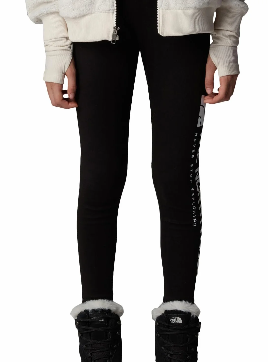 The North Face - Girl’s Vertical Graphic Leggings, Leggings Unisex - Bambini e Ragazzi