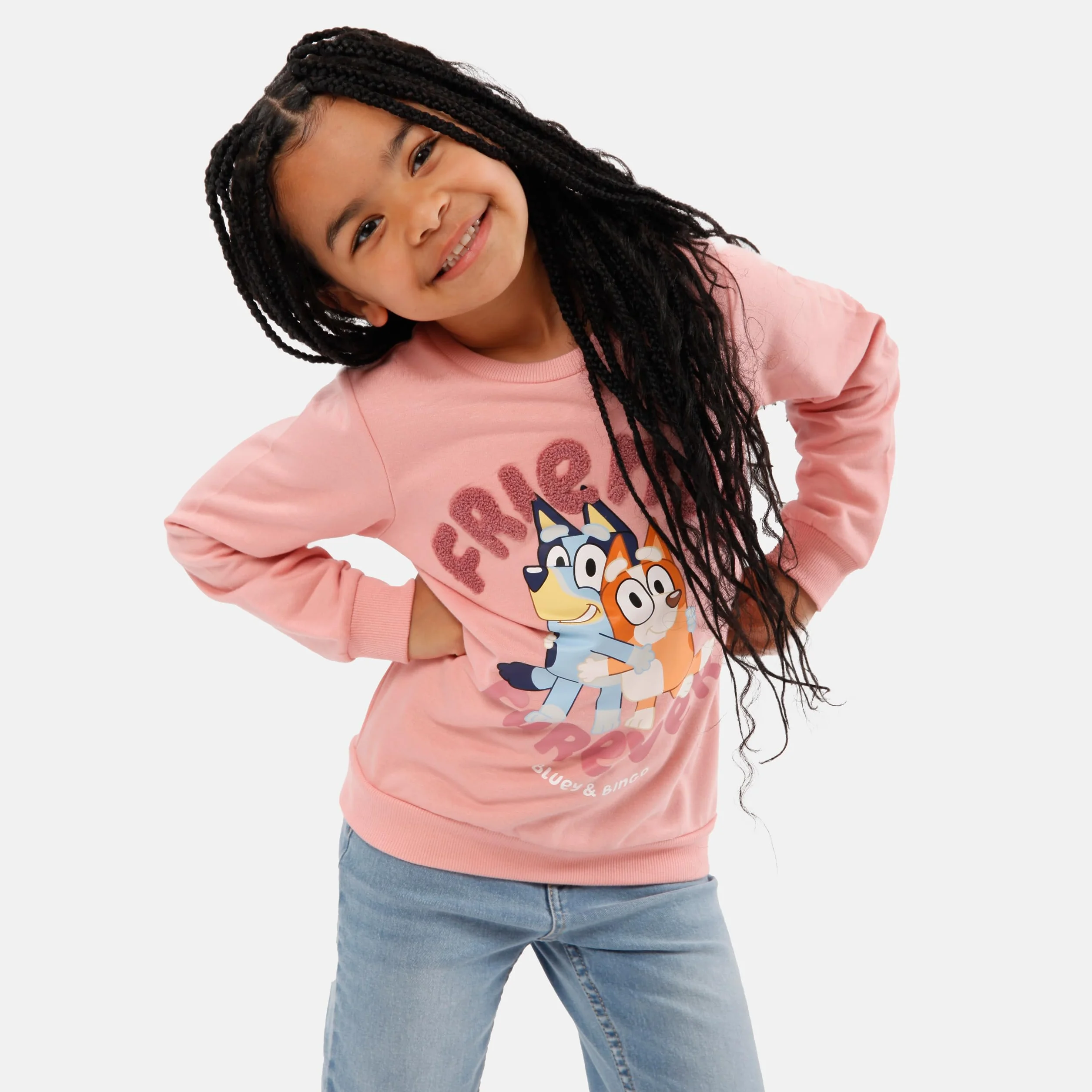Bluey Felpa Ragazze Bingo Bambini