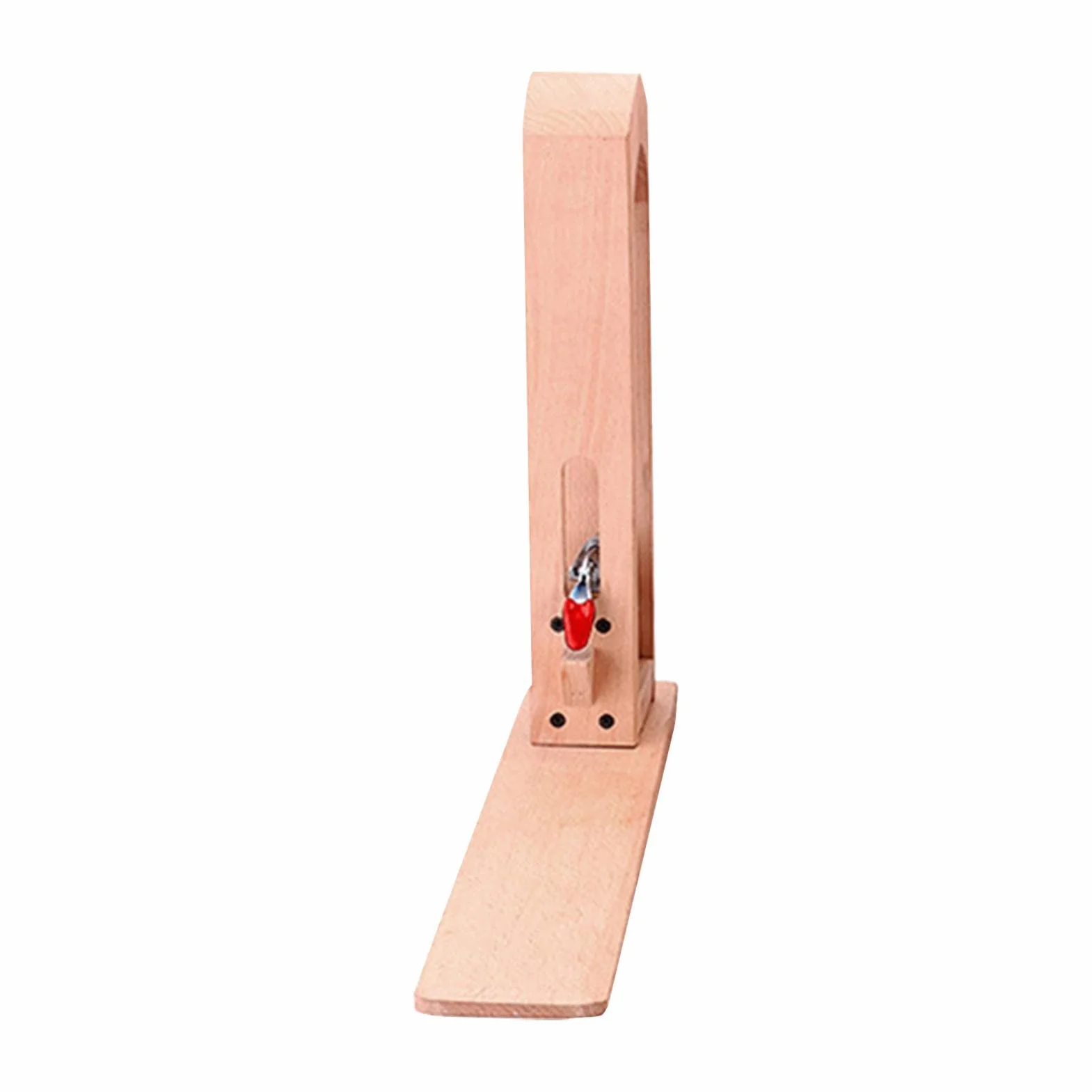 Dirfuny Poni da cucito in pelle legno di faggio pieghevole scrivania artigianale