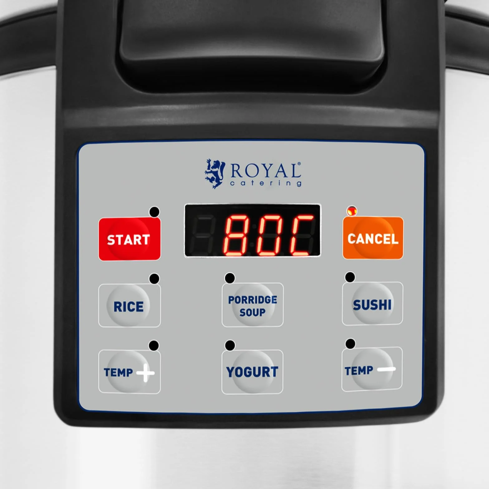 Royal Catering Scaldariso 26 l Macchina per lo Yogurt Scalda Minestra Impostazione Digitale Temperatura 40-80 °C