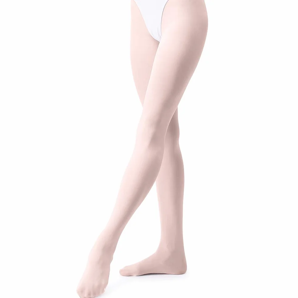 Collant da Ballo Balletto per bambina donna 3 colori rosa bianco nero