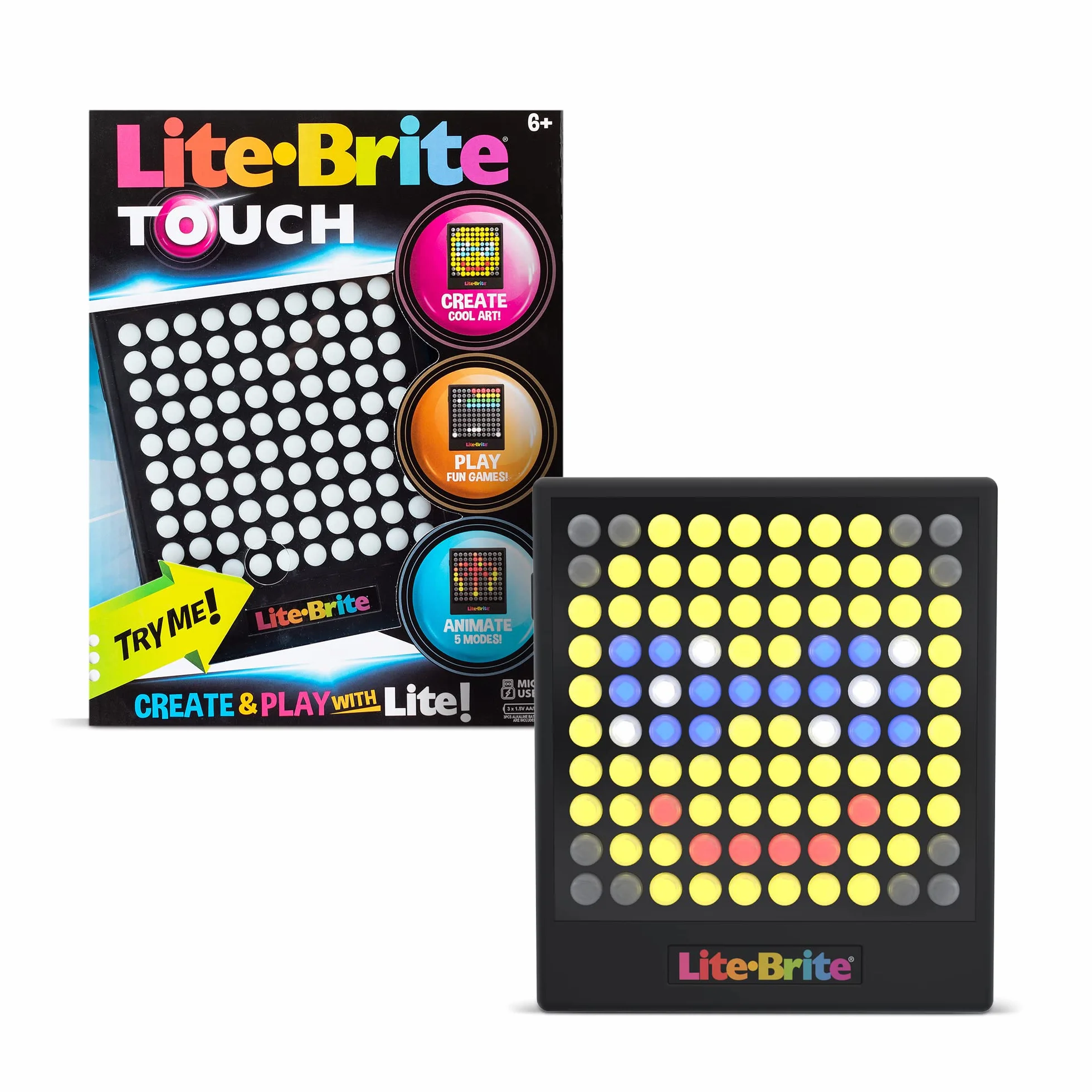 Lite Brite Touch Tavola da Disegno Luminosa Giocattolo Educativo Creativo per Bambini dai 4 Anni