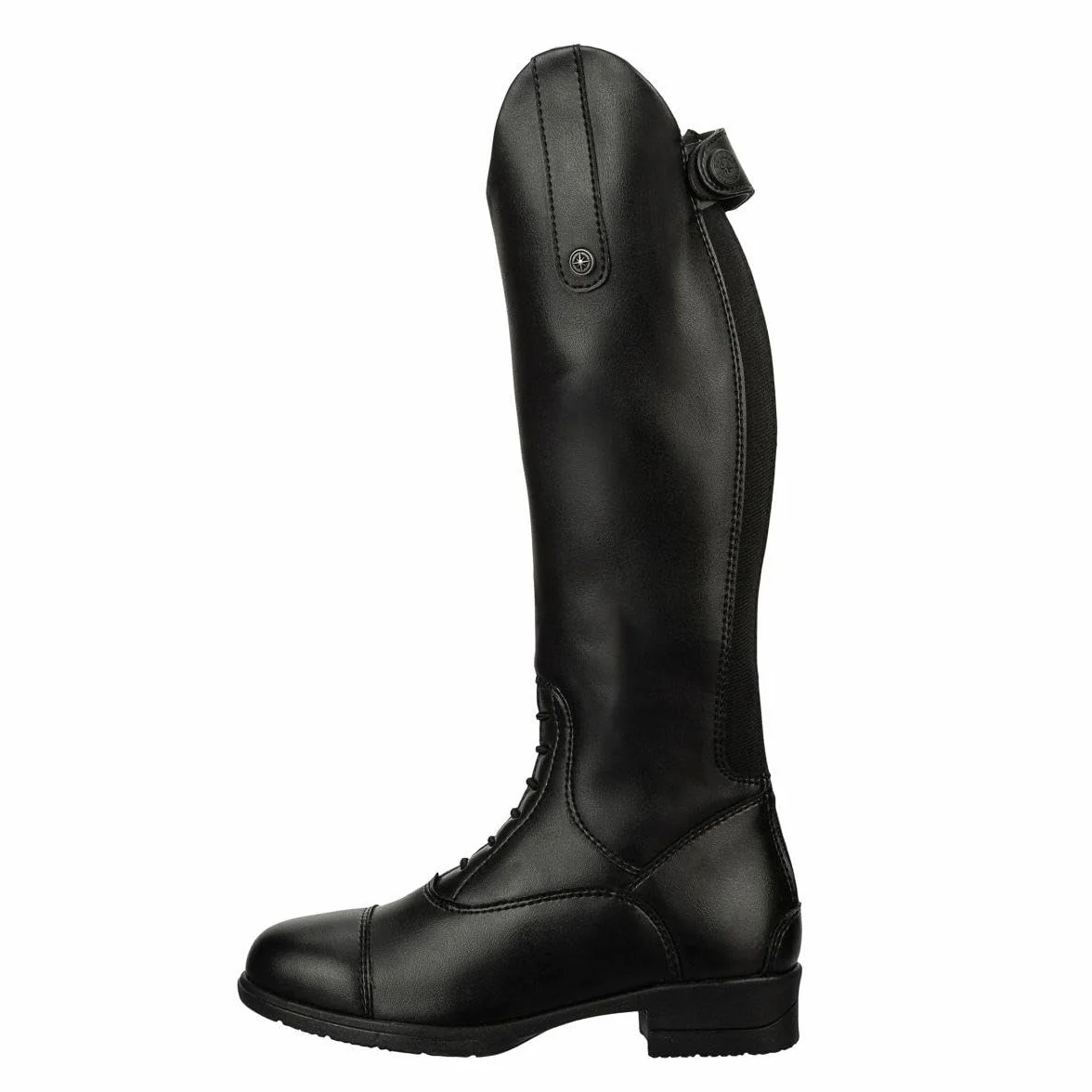 SUEDWIND FOOTWEAR KIDS Stivali da equitazione per bambini con chiusura lampo YKK in finta pelle vegana unisex misura 29-40