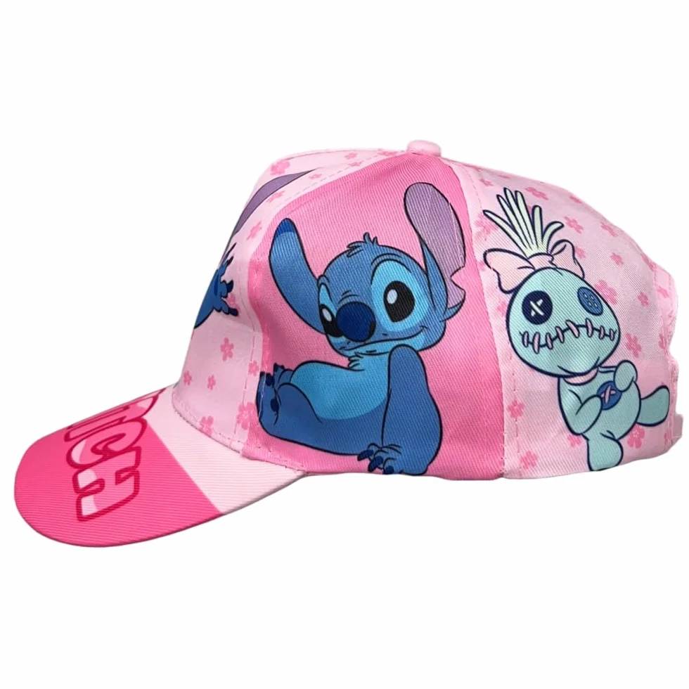 Cappello con Visiera da Ragazzo Bambino Berretto da Baseball Regolabile Stitch