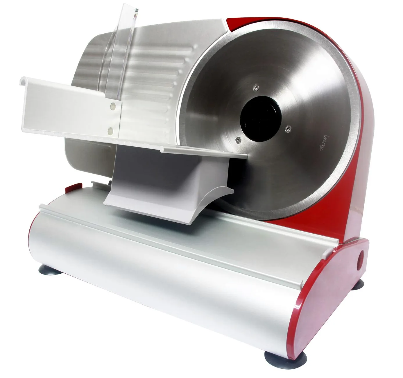RGV Affettatrice 220 Mary - Affettatrice Professionale 200W in Alluminio, Lama Ø220mm Estraibile, Spessore Regolabile Fino 14 mm